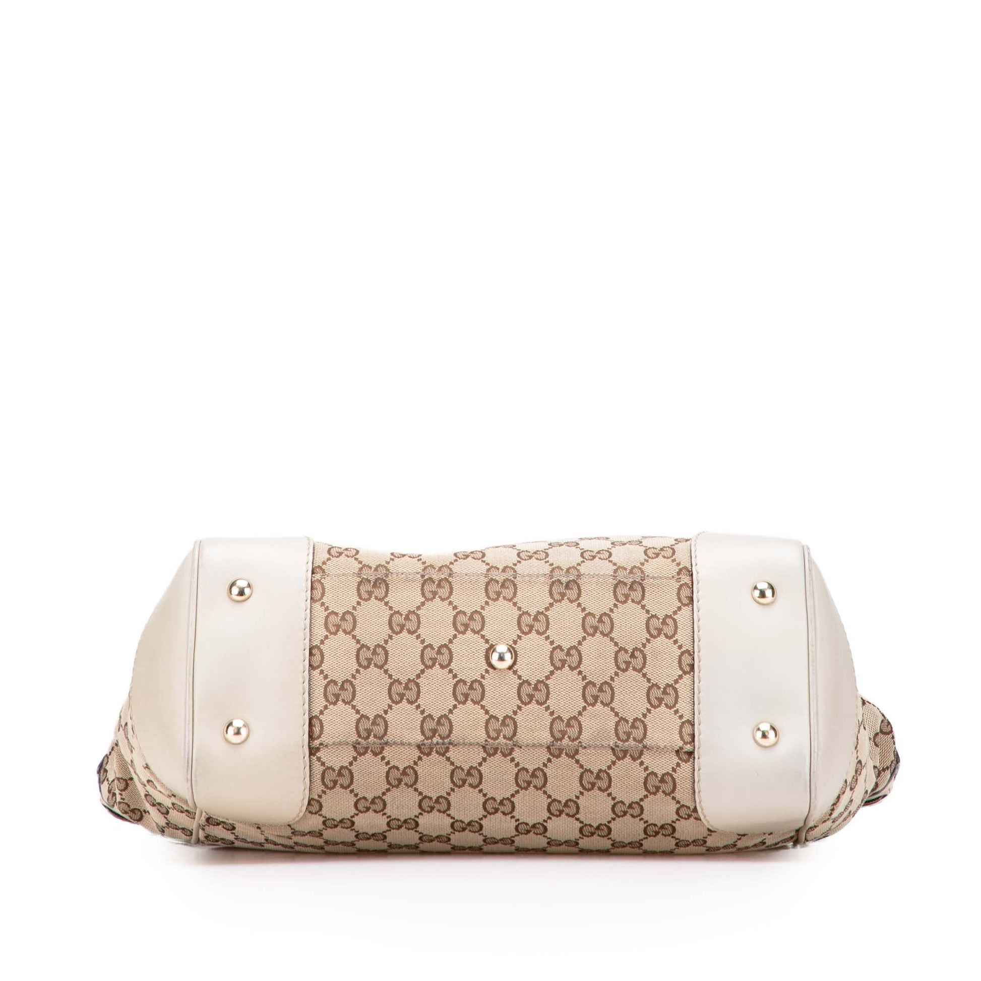 Gucci GG Canvas Web Mayfair Tote