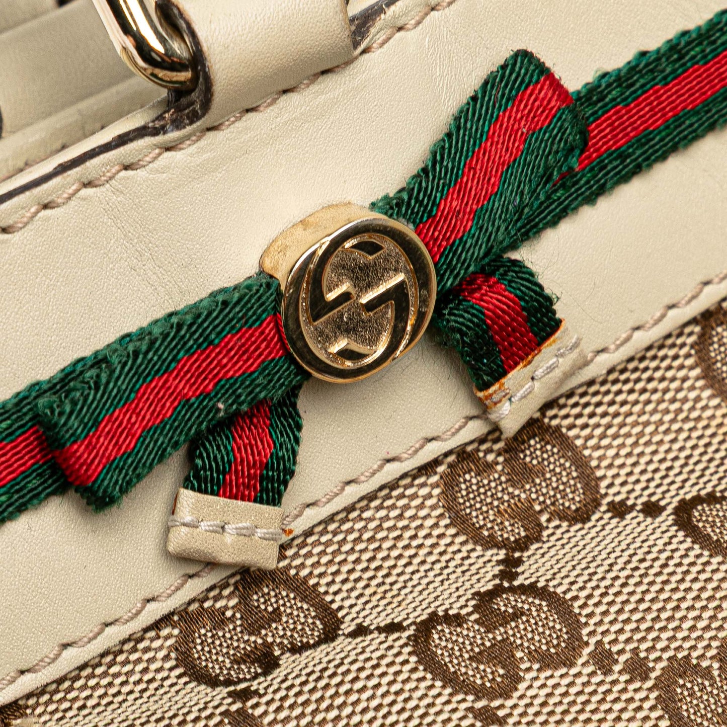 Gucci GG Canvas Web Mayfair Tote