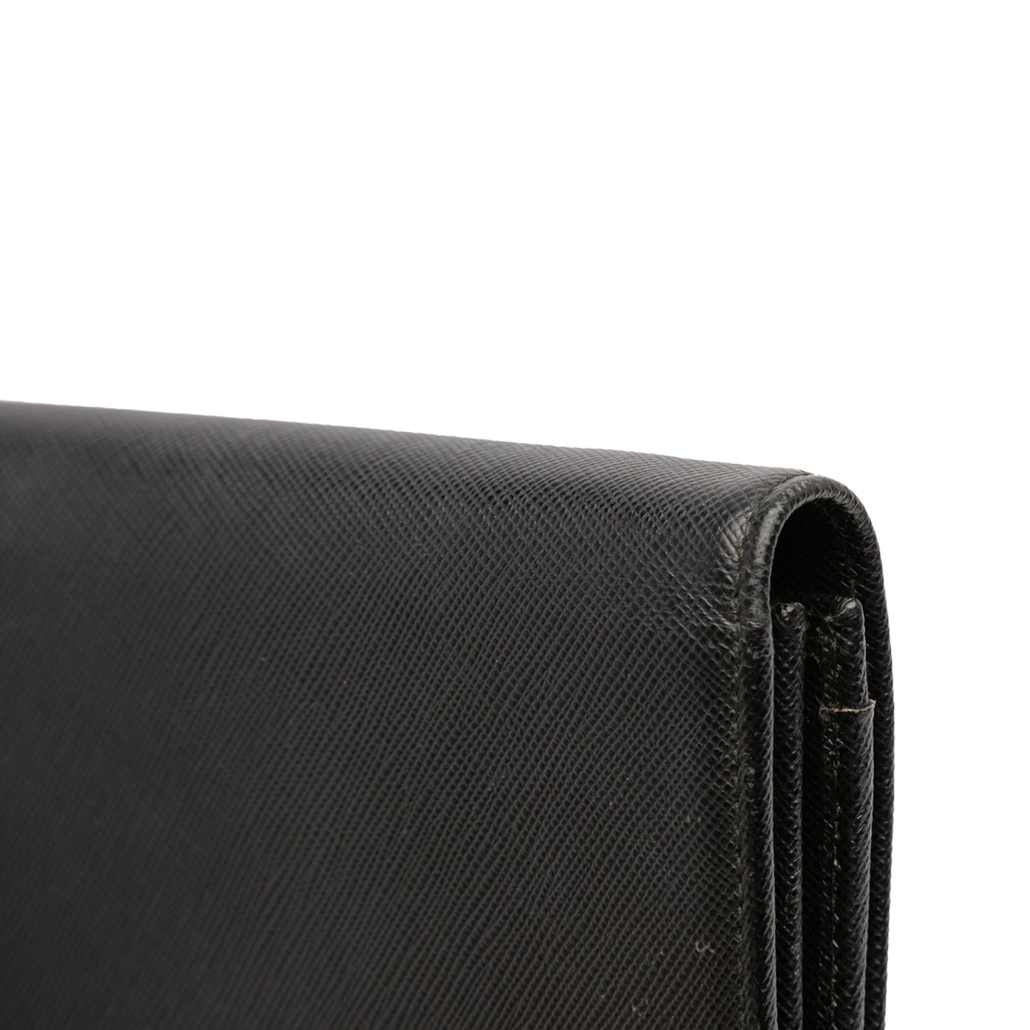 Prada Saffiano Wallet on Strap