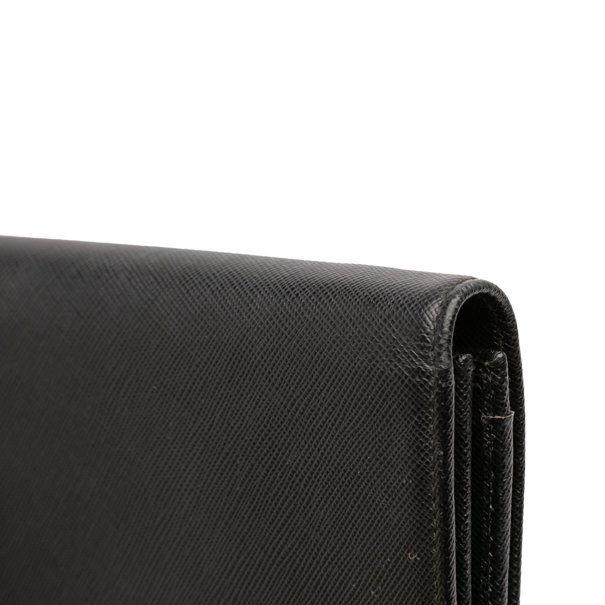 Prada Saffiano Wallet on Strap