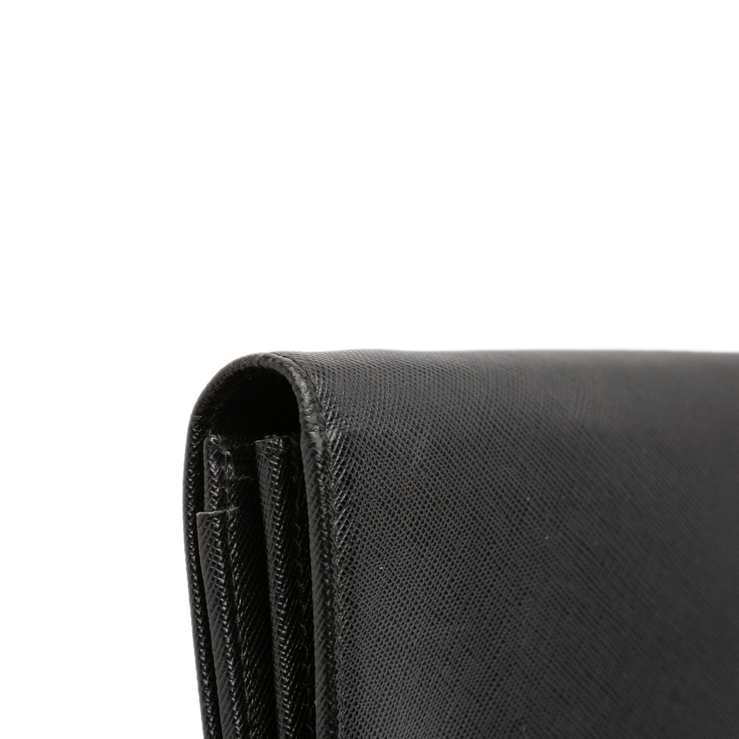 Prada Saffiano Wallet on Strap