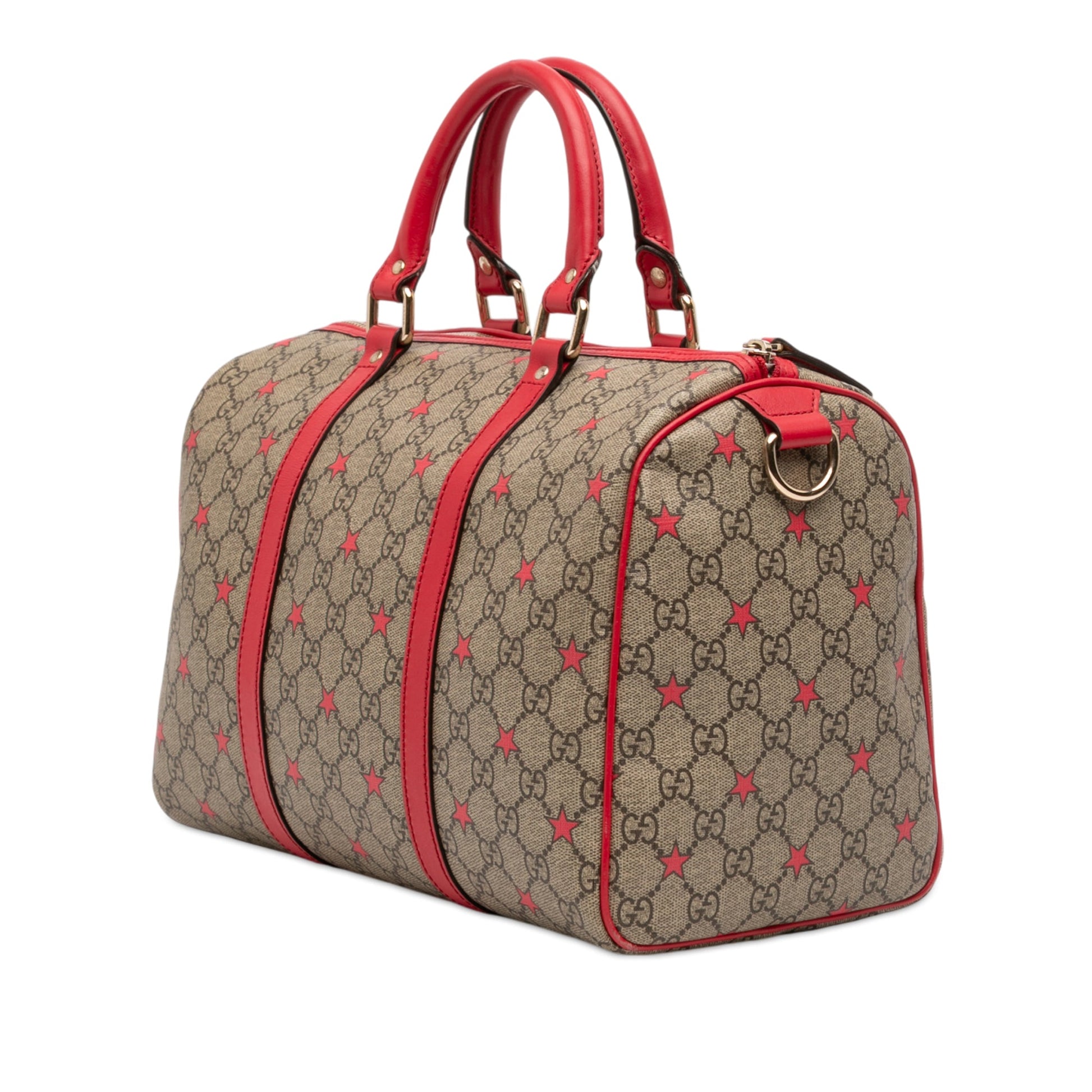 Gucci Medium GG Supreme Stars Joy Boston Bag
