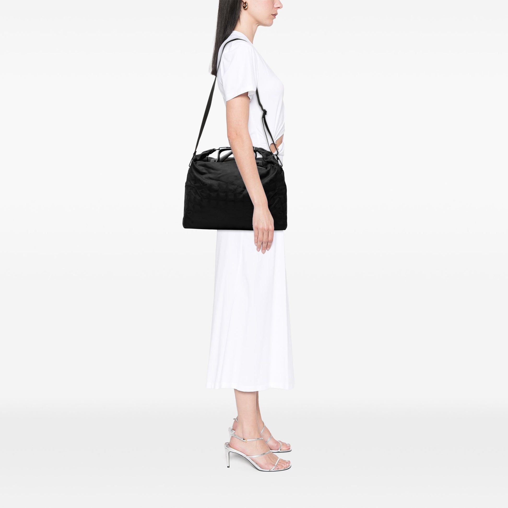 Chanel New Travel Line Nylon Travel Bag