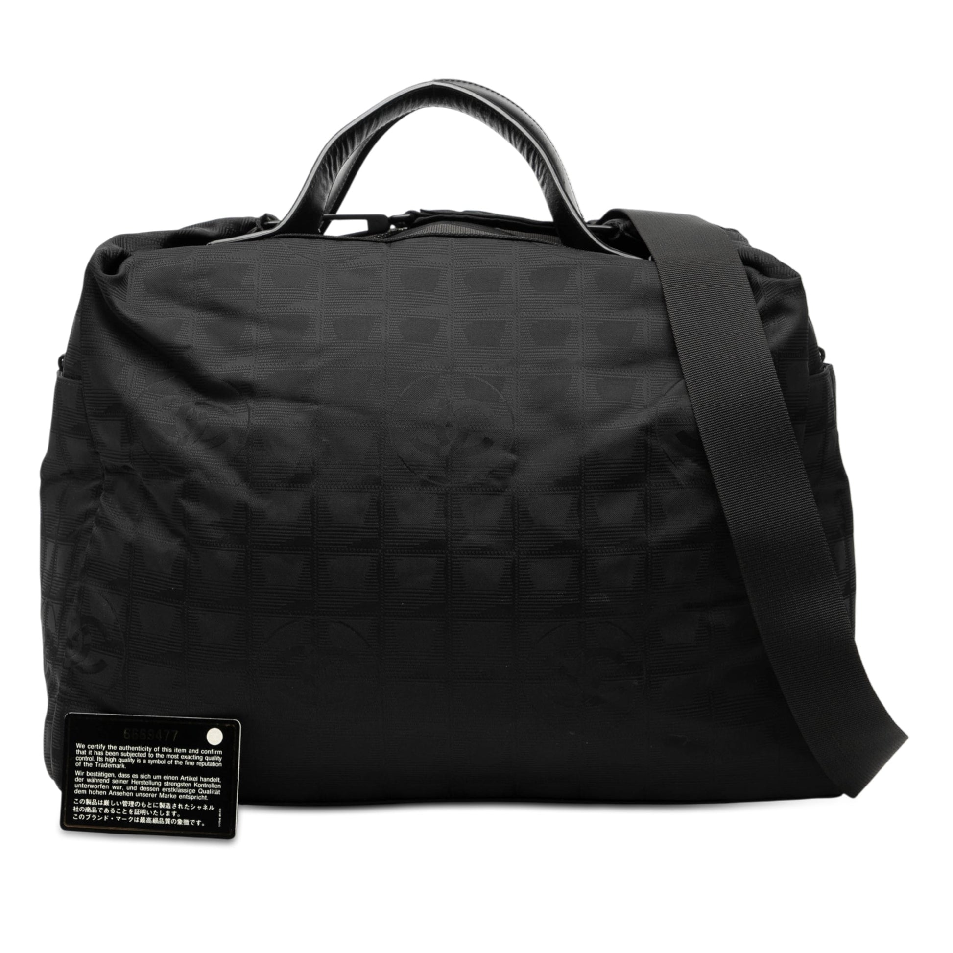 Chanel New Travel Line Nylon Travel Bag
