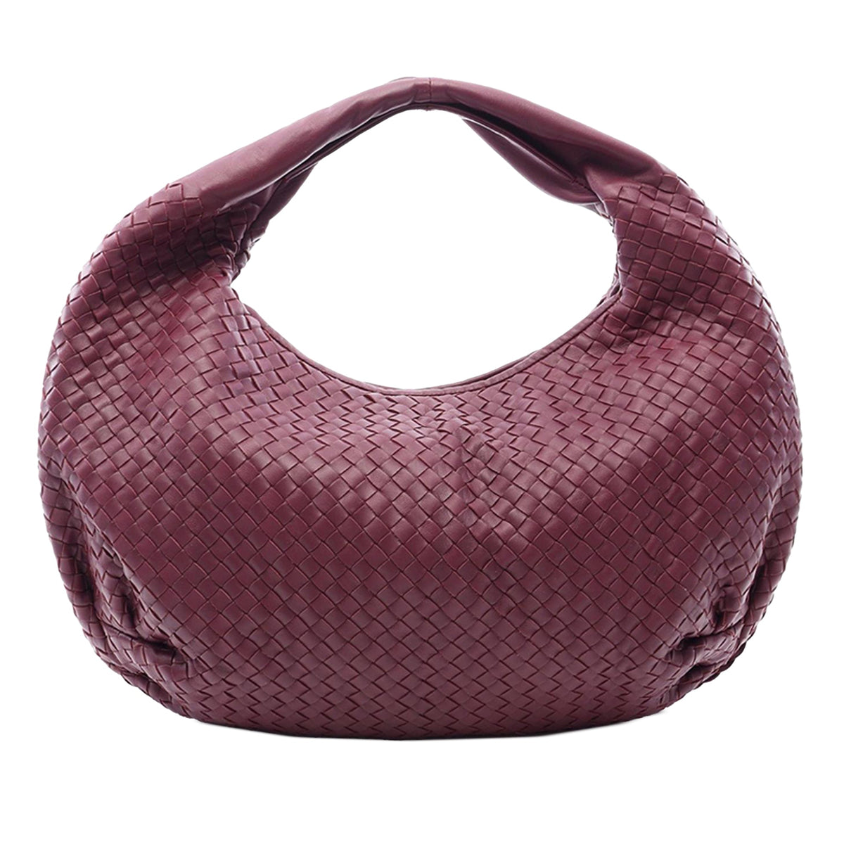 Bottega Veneta Intrecciato Hobo Bag — Purple