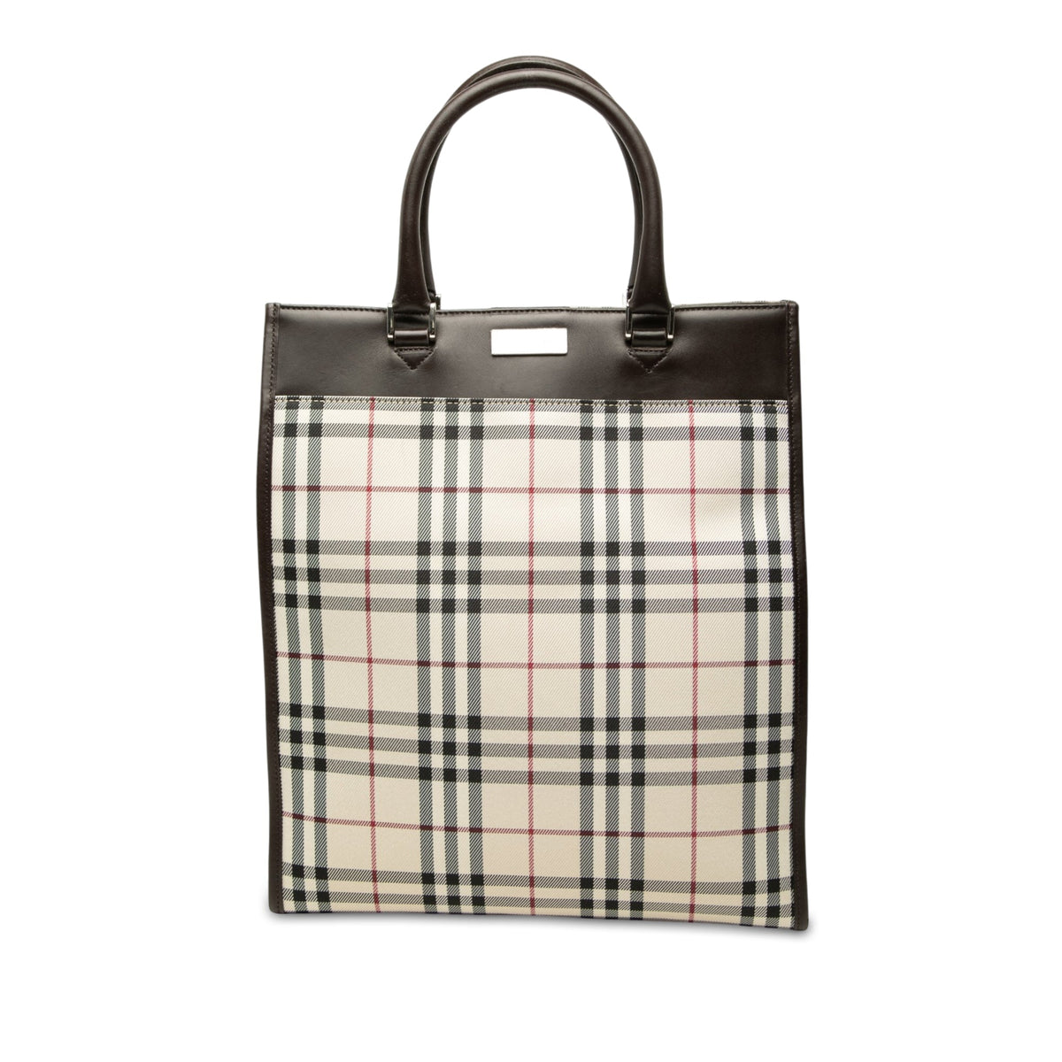 Burberry House Check Canvas Tote