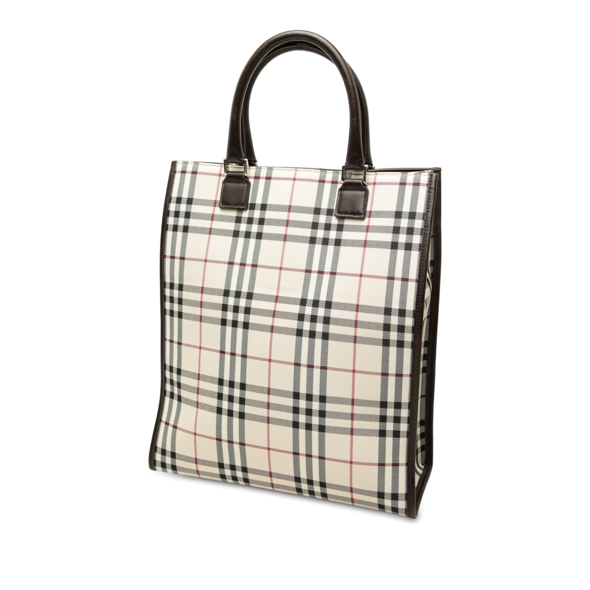 Burberry House Check Canvas Tote