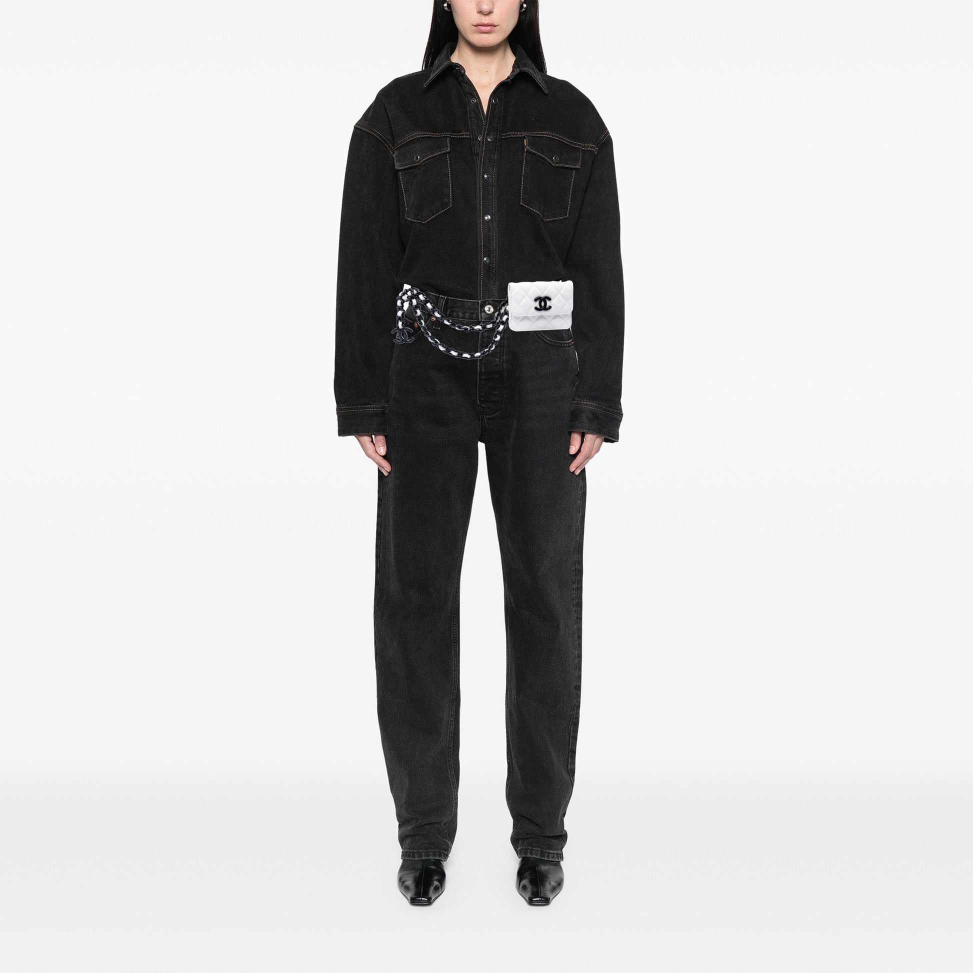 Chanel Quilted Caviar My Everything Belt Bag
