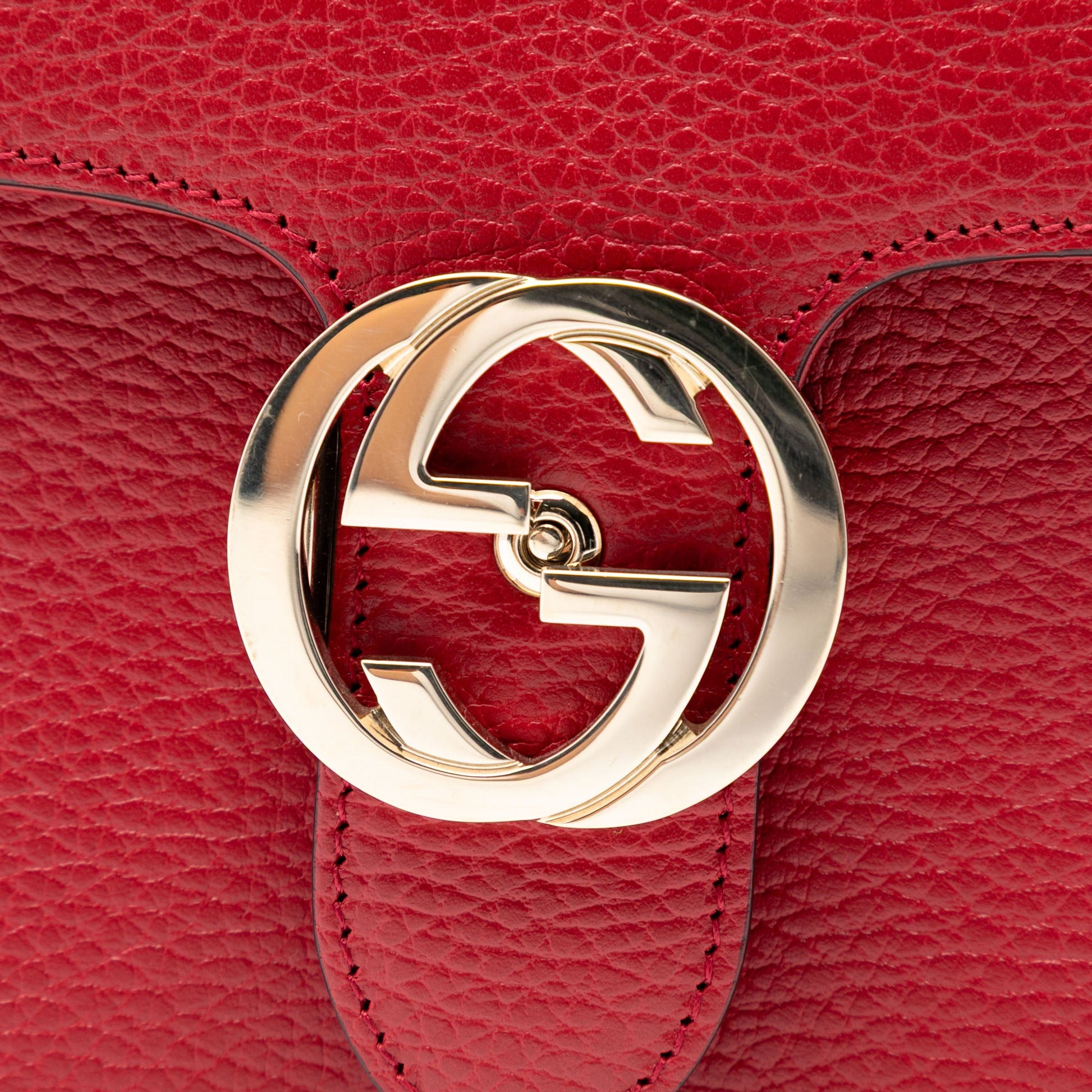 Gucci Small Dollar Calfskin Interlocking G Crossbody