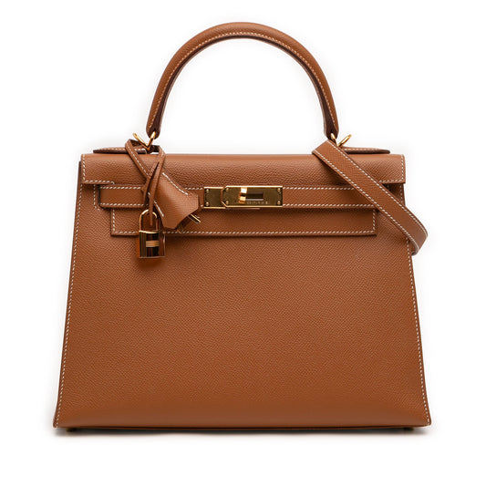 Hermès Epsom Kelly II Sellier 28