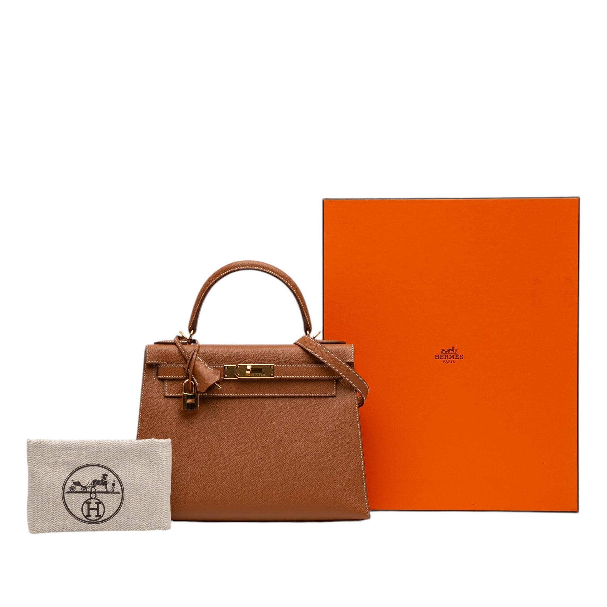 Hermès Epsom Kelly II Sellier 28