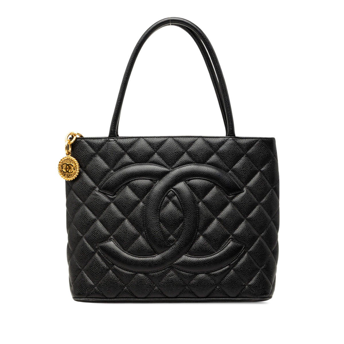 Chanel Caviar Medallion Tote