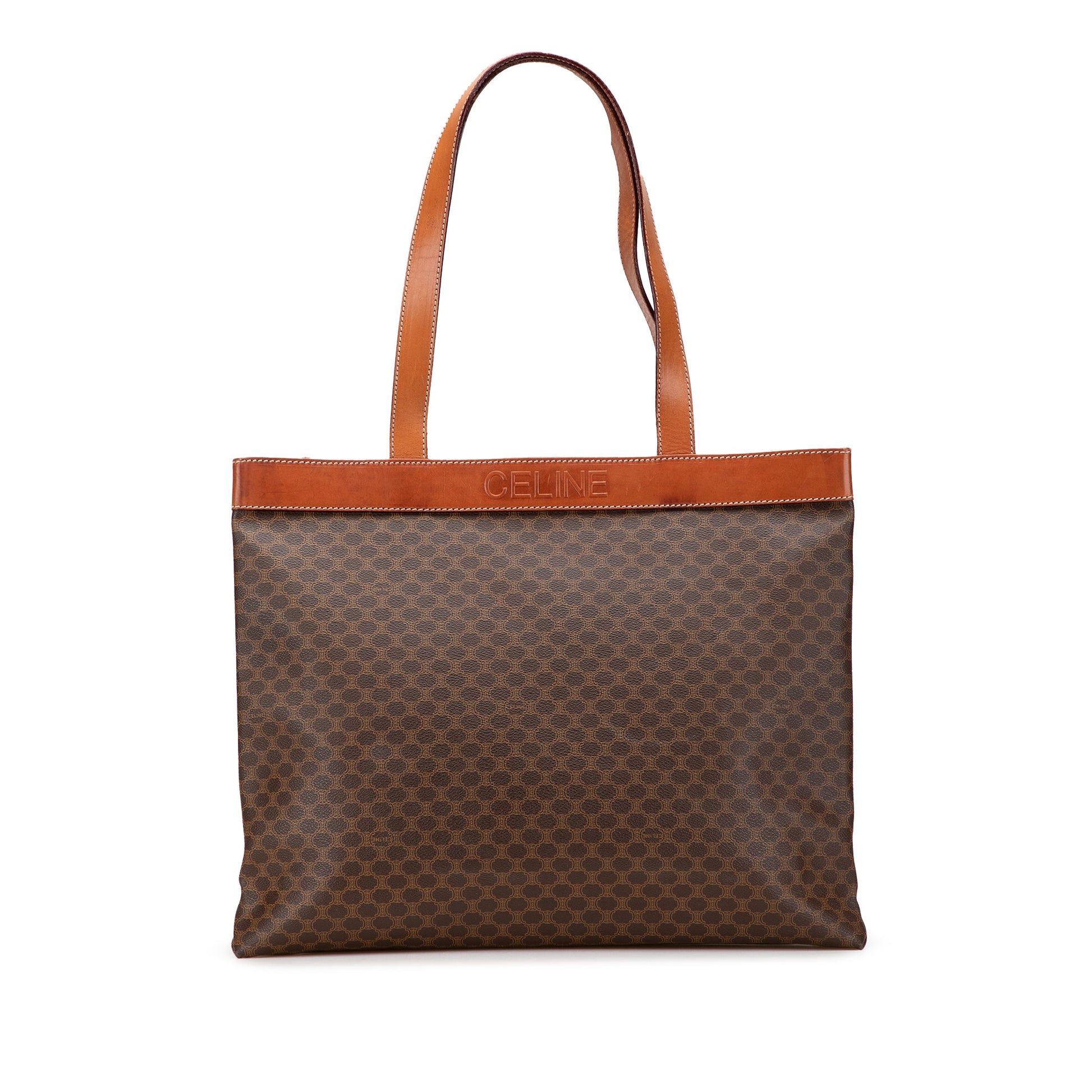 Celine Macadam Coated Canvas Tote