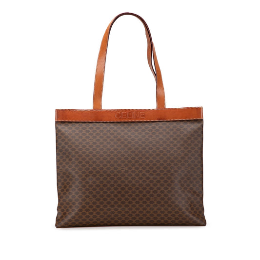 Celine Macadam Coated Canvas Tote