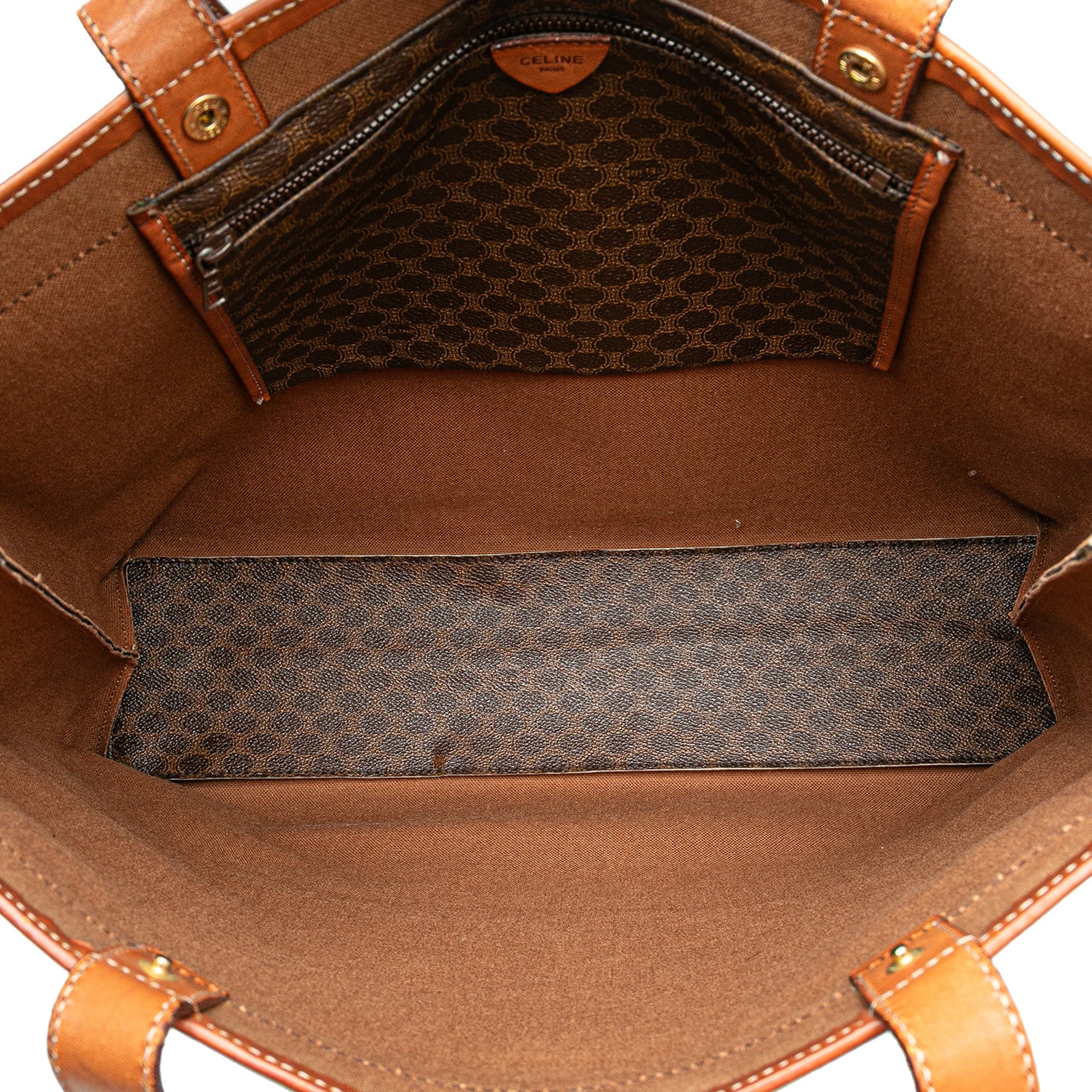Celine Macadam Coated Canvas Tote