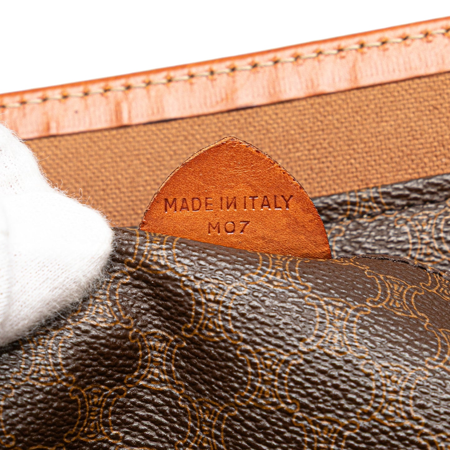 Celine Macadam Coated Canvas Tote