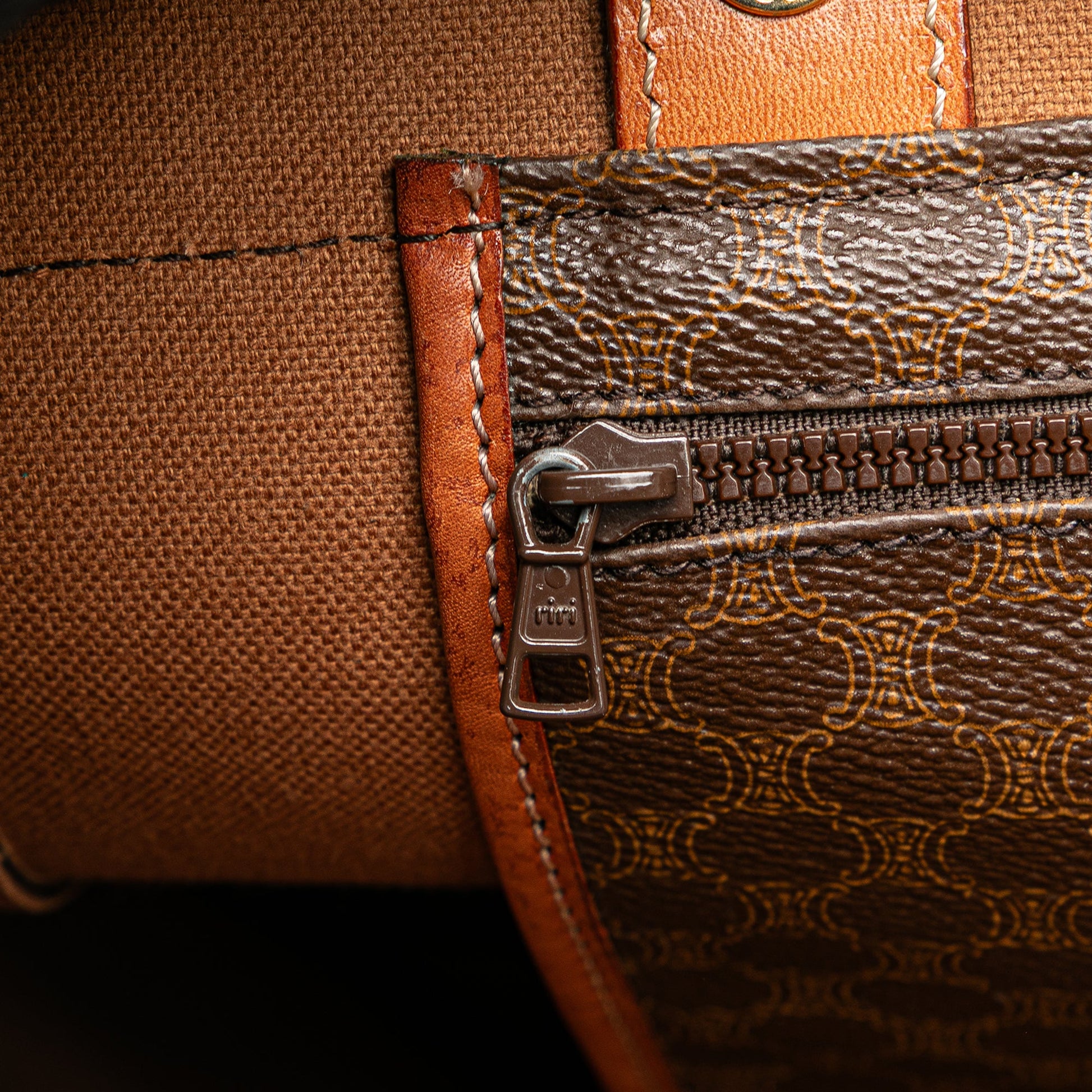 Celine Macadam Coated Canvas Tote