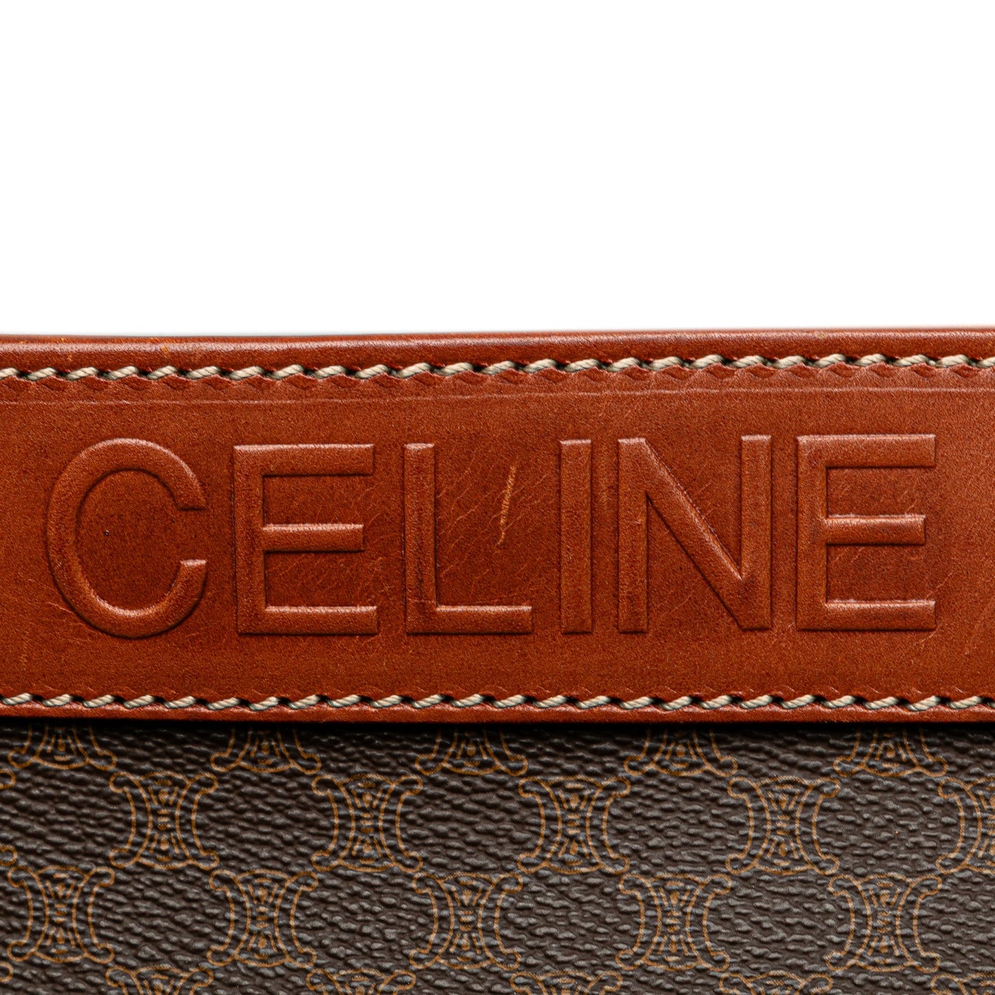 Celine Macadam Coated Canvas Tote
