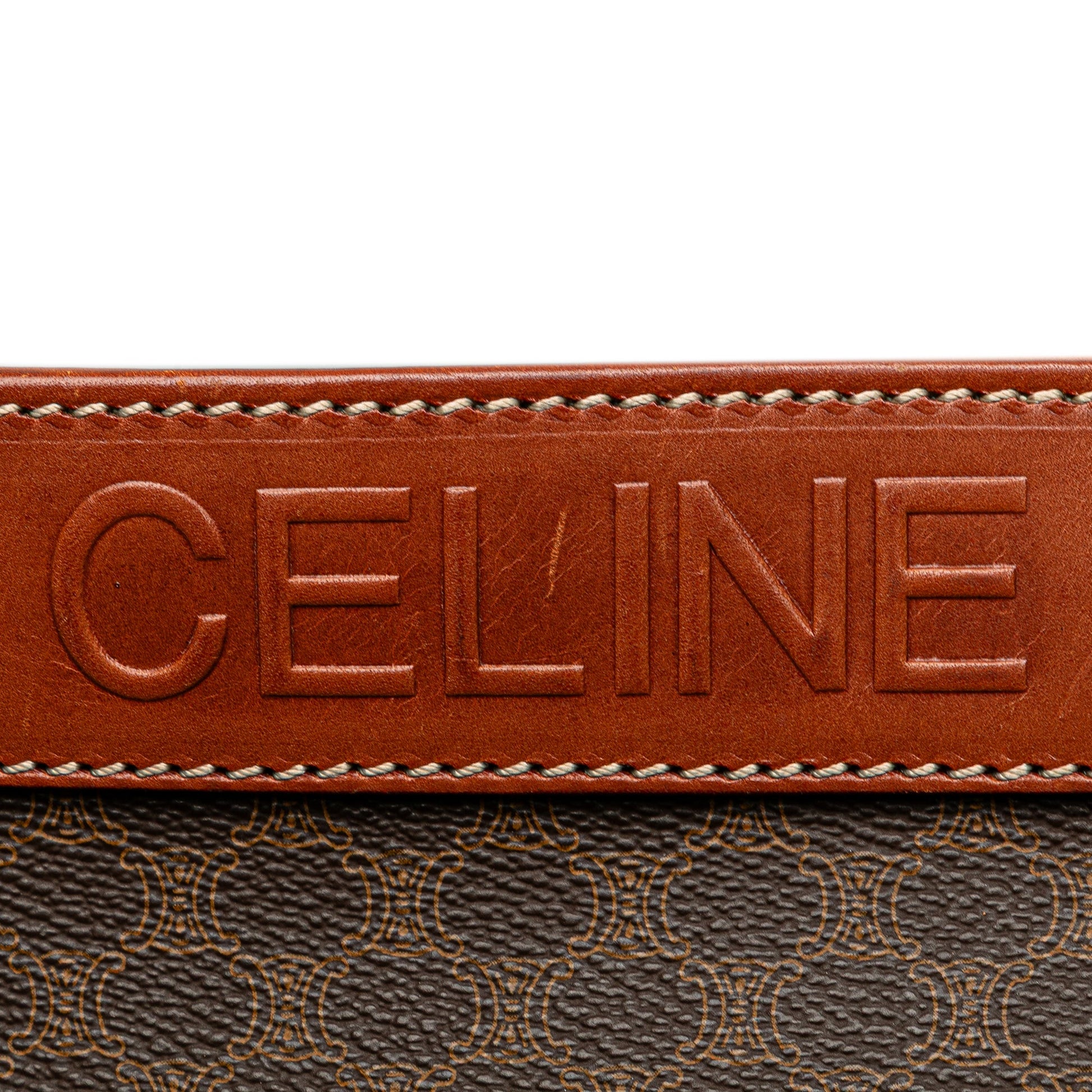 Celine Macadam Coated Canvas Tote