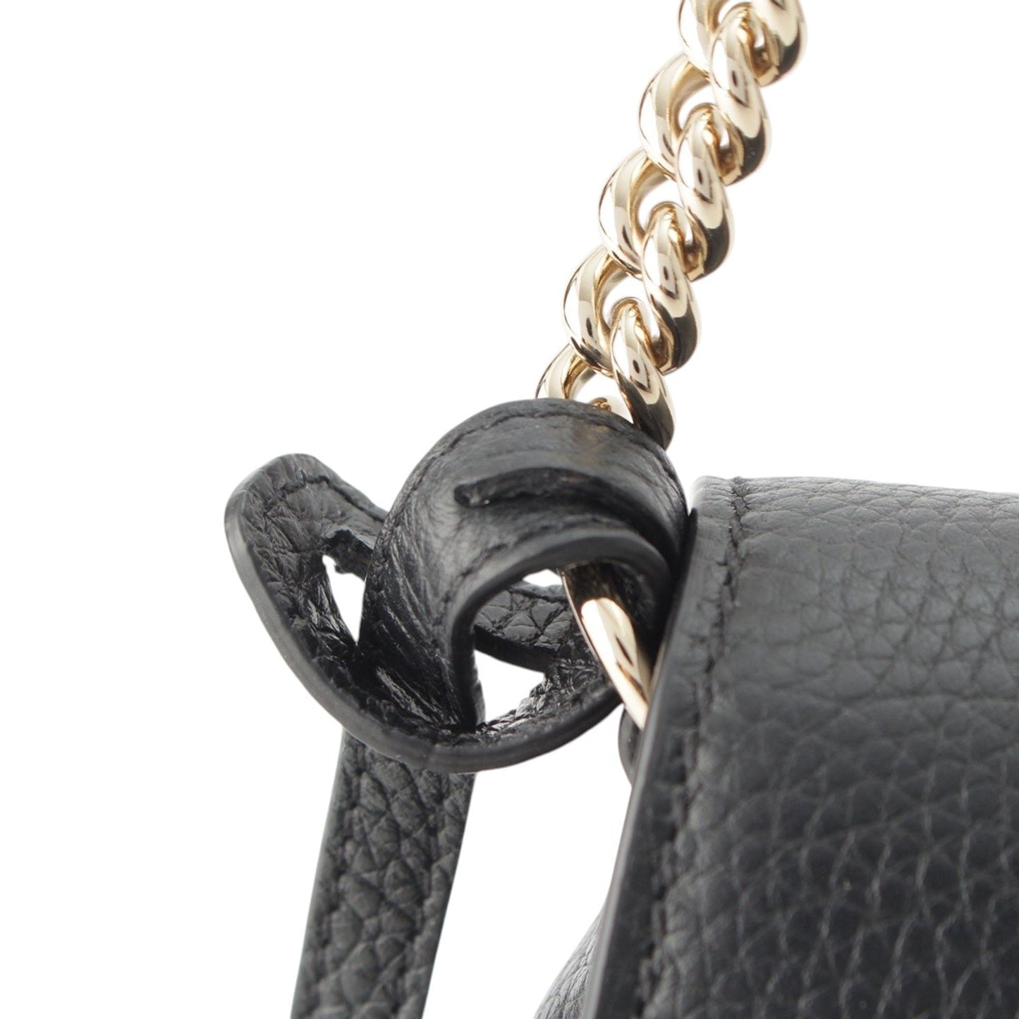 Gucci Medium Calfskin Soho Chain Flap Crossbody