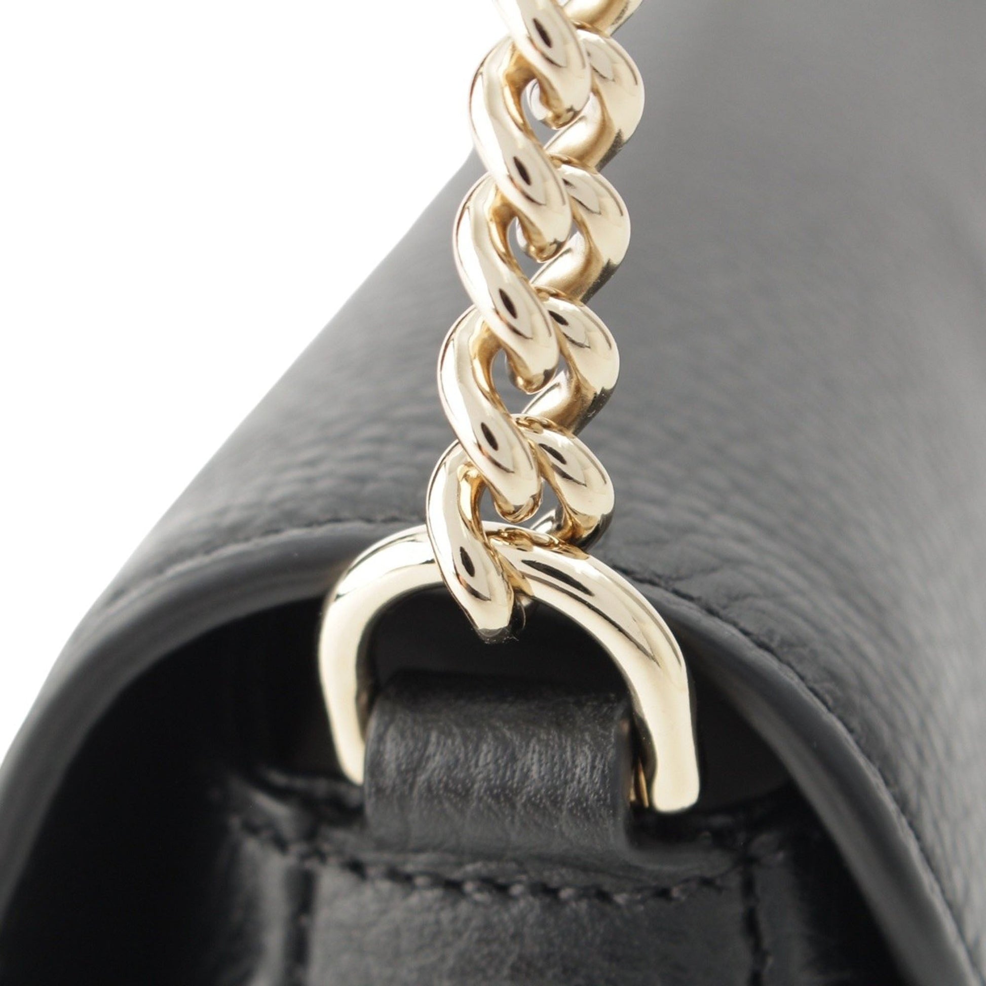 Gucci Medium Calfskin Soho Chain Flap Crossbody