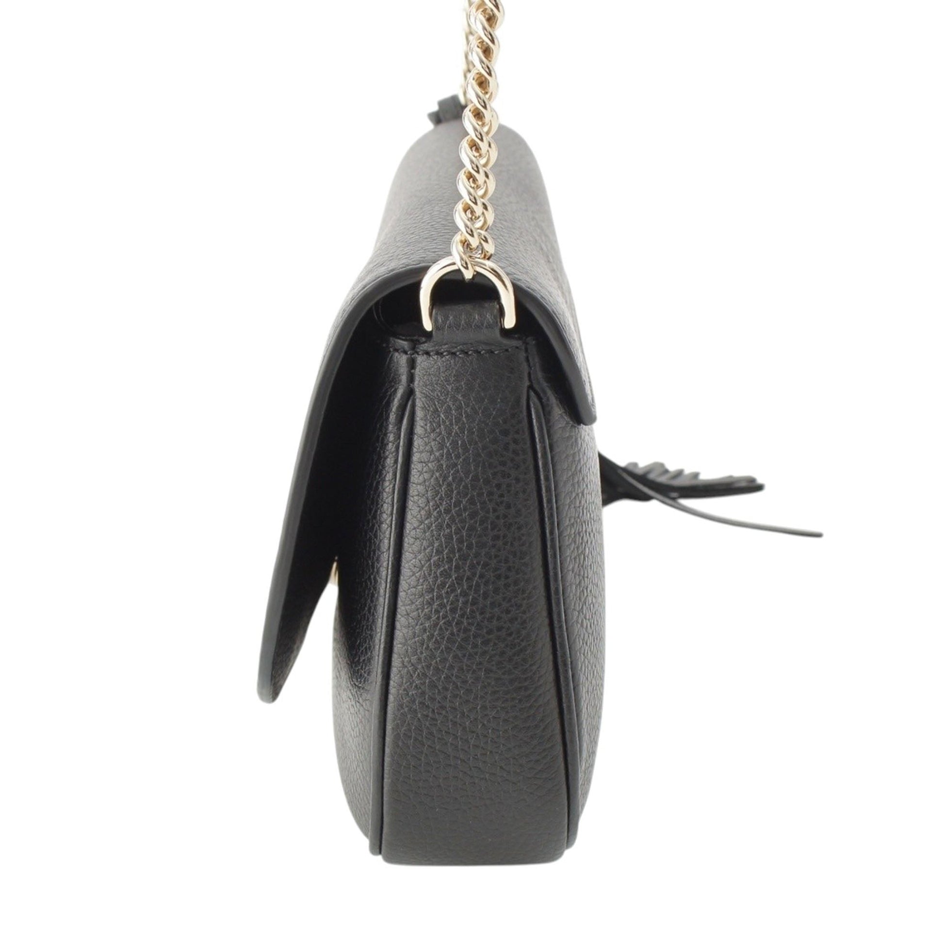 Gucci Medium Calfskin Soho Chain Flap Crossbody