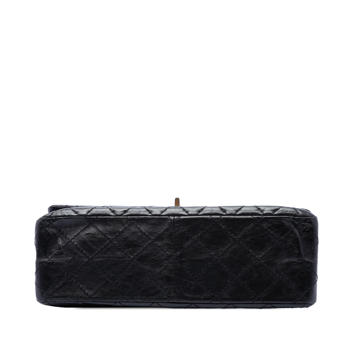 Chanel Quilted Aged Calfskin Reissue 2.55 Double Flap 226 — Black