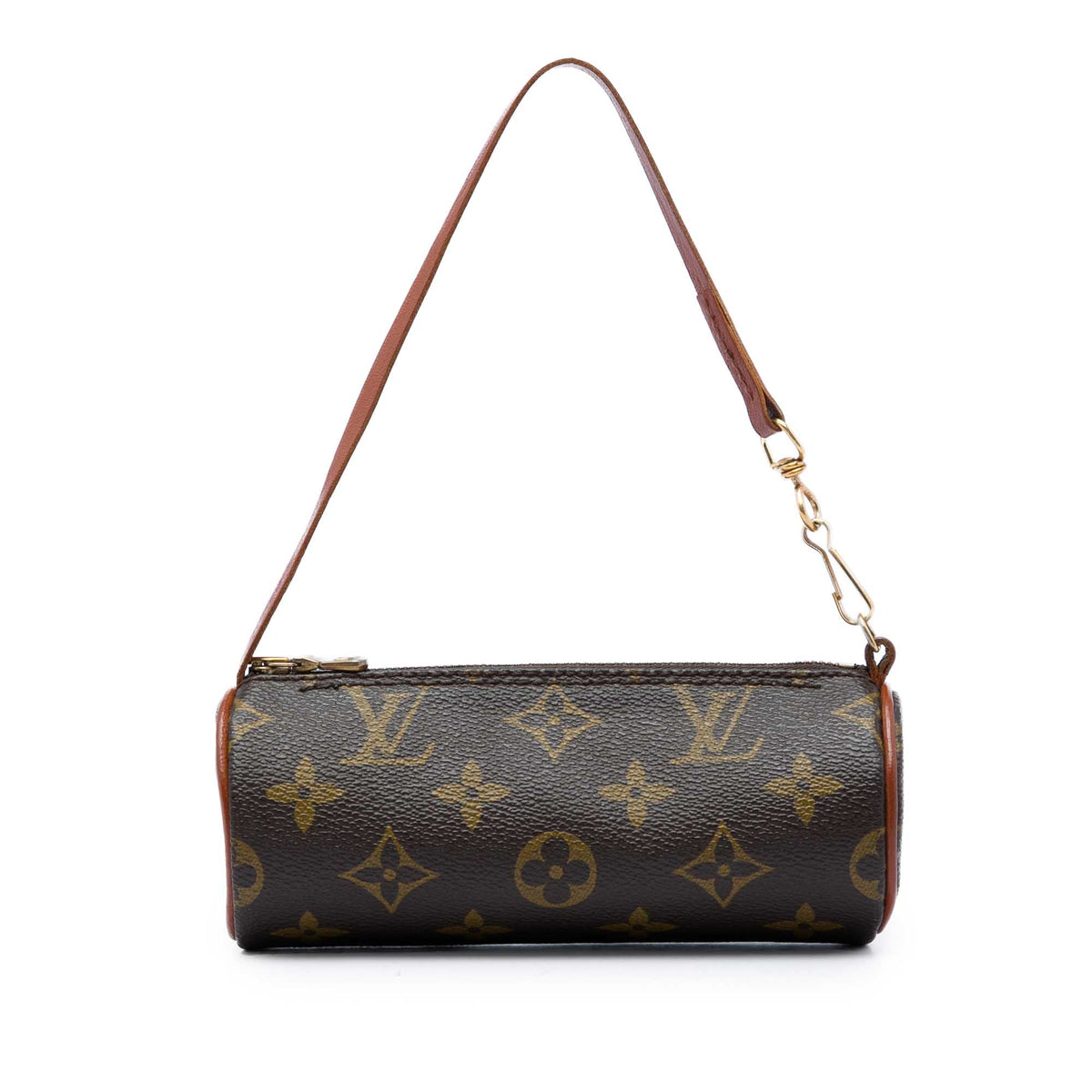 Louis Vuitton Monogram Papillon Pochette — Brown
