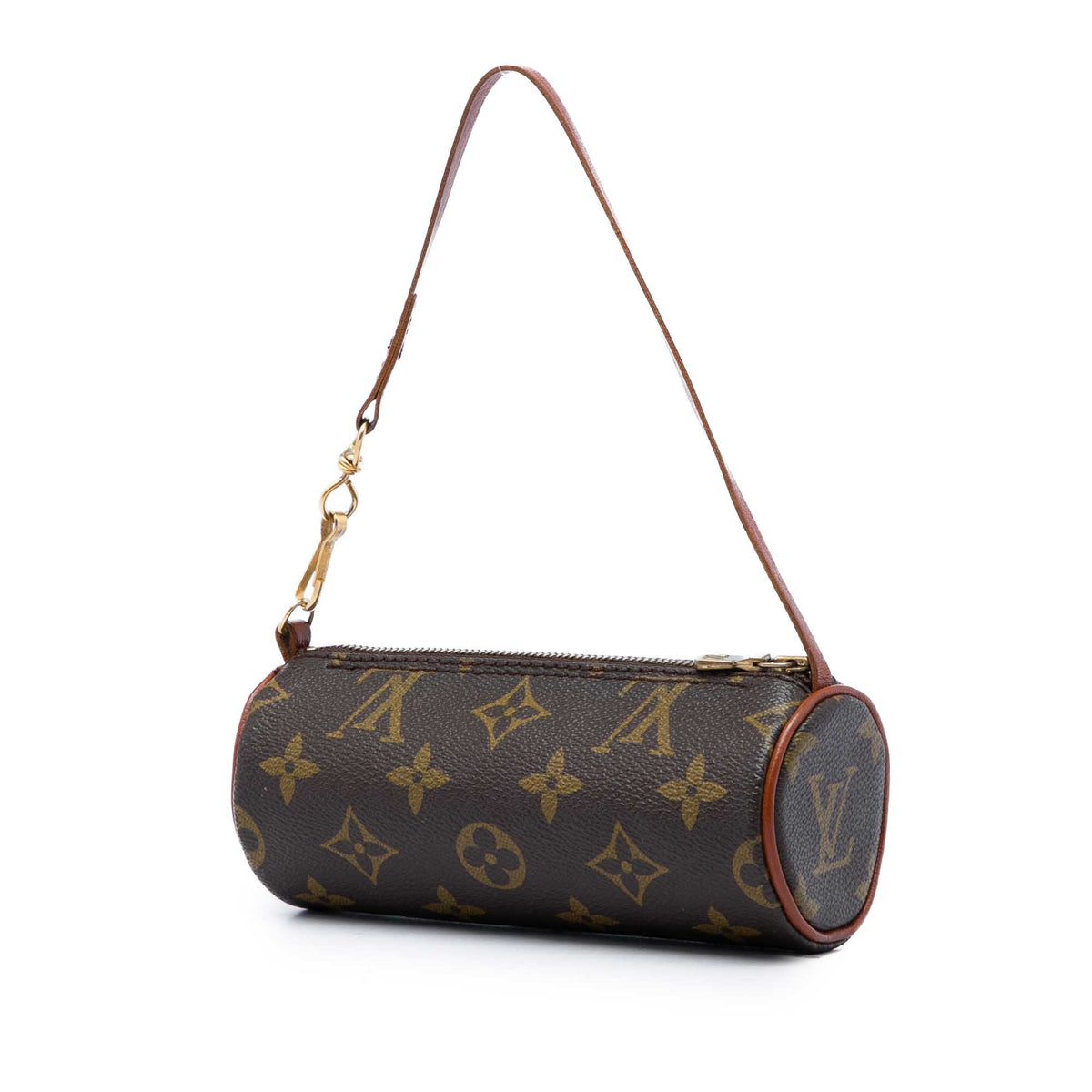 Louis Vuitton Monogram Papillon Pochette — Brown