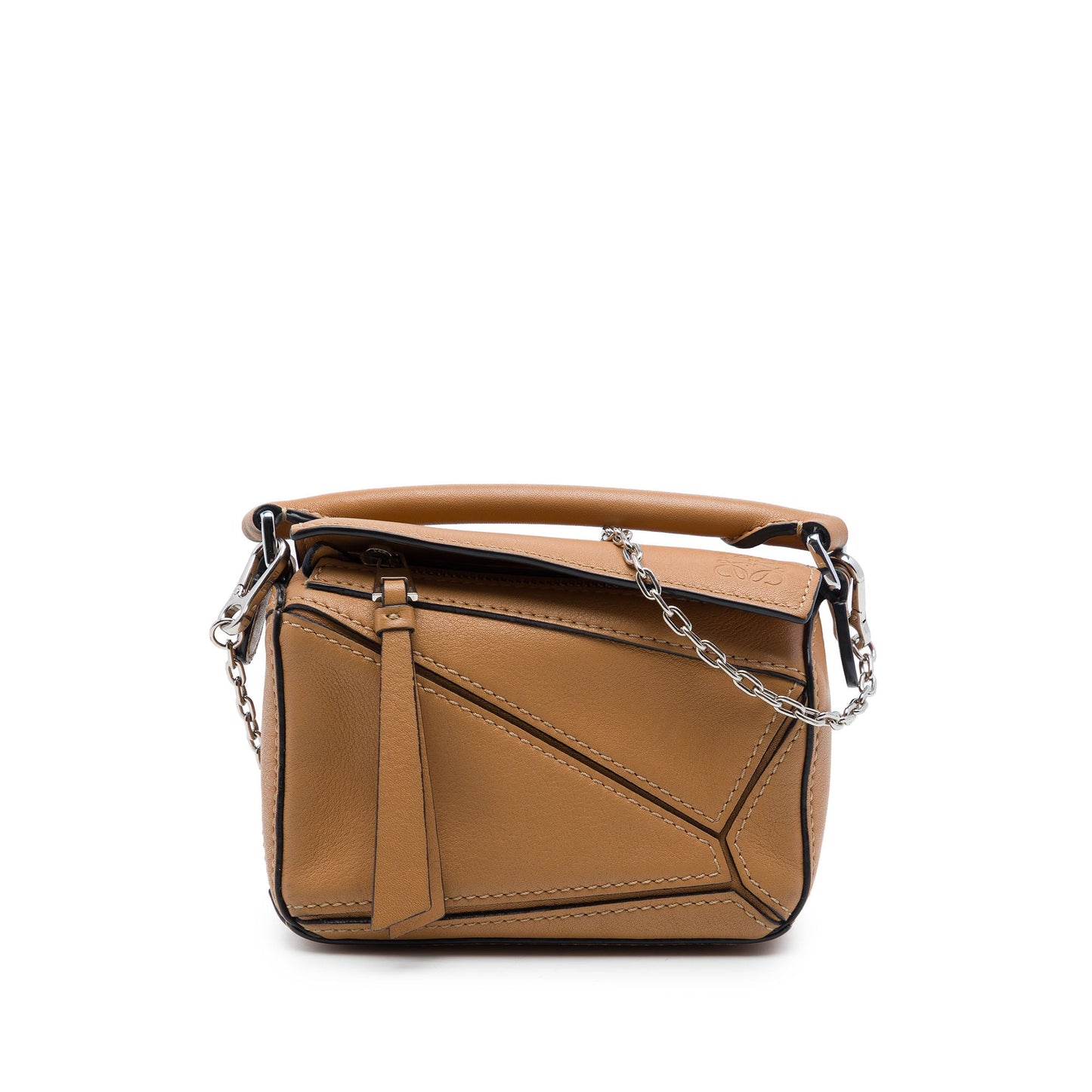 LOEWE Nano Calfskin Puzzle Satchel