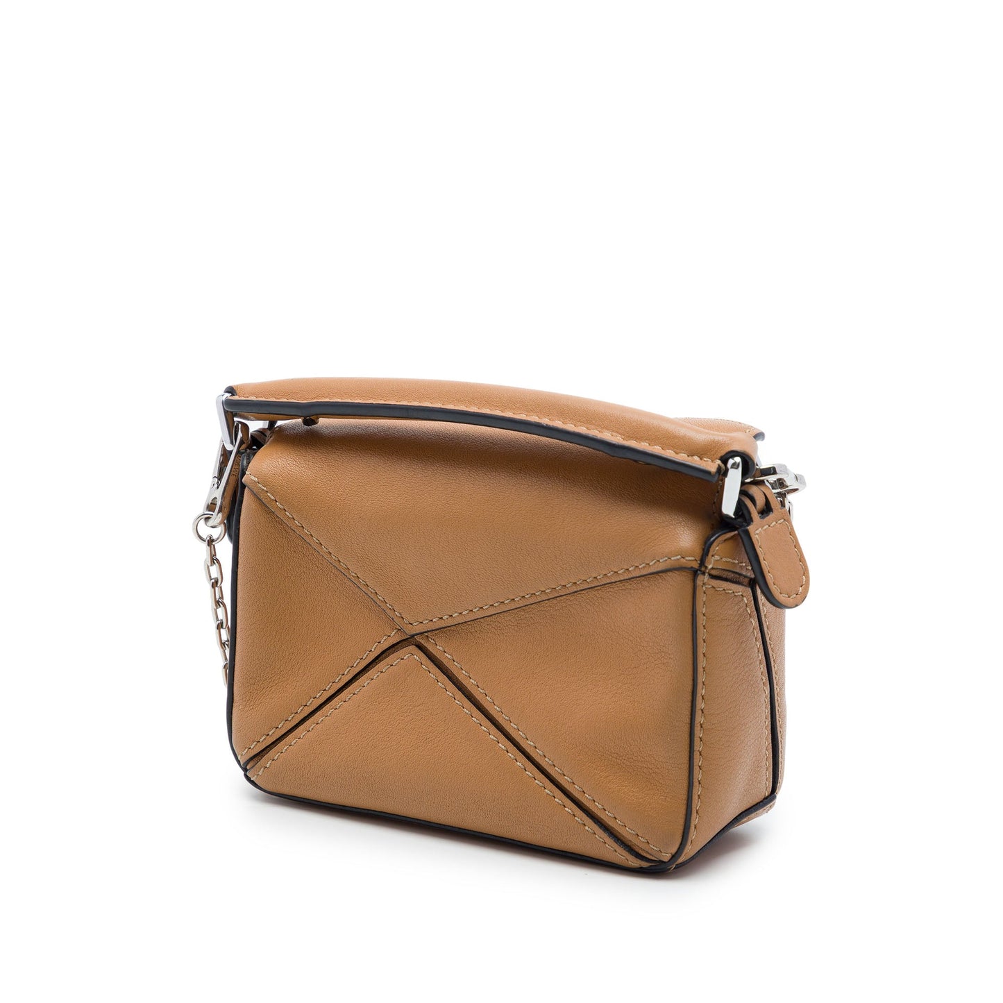LOEWE Nano Calfskin Puzzle Satchel