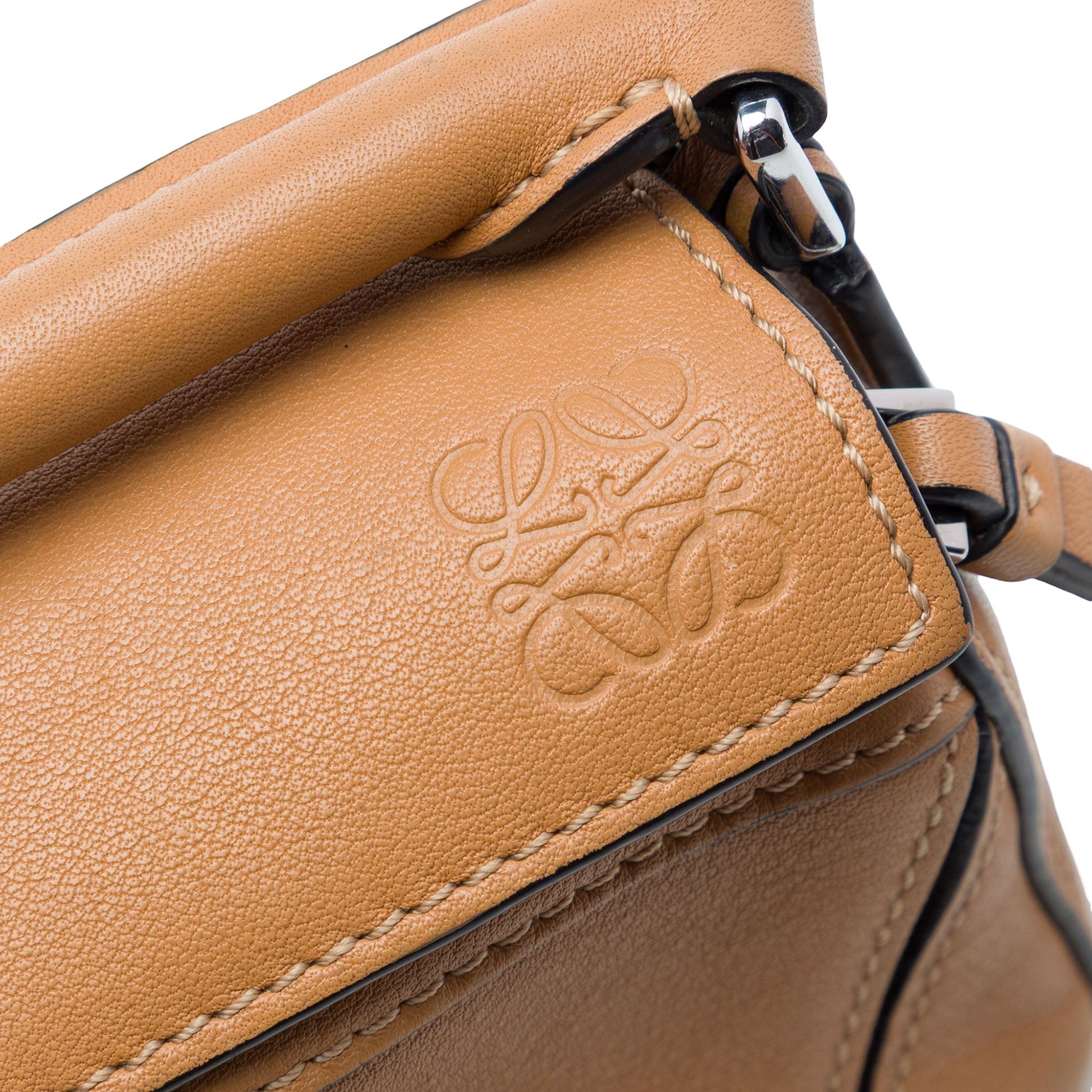 LOEWE Nano Calfskin Puzzle Satchel