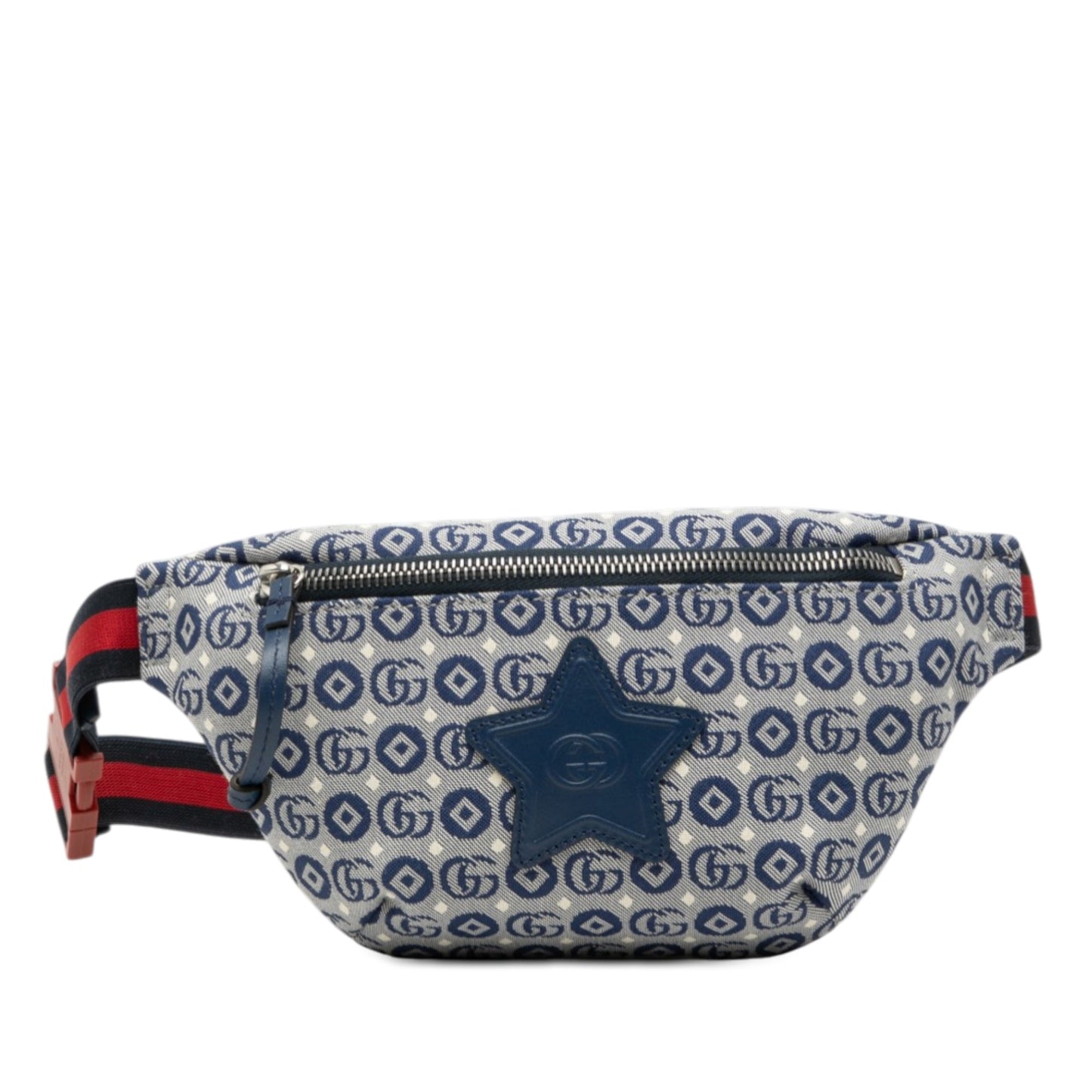 Gucci Kids GG Canvas Star Web Belt Bag
