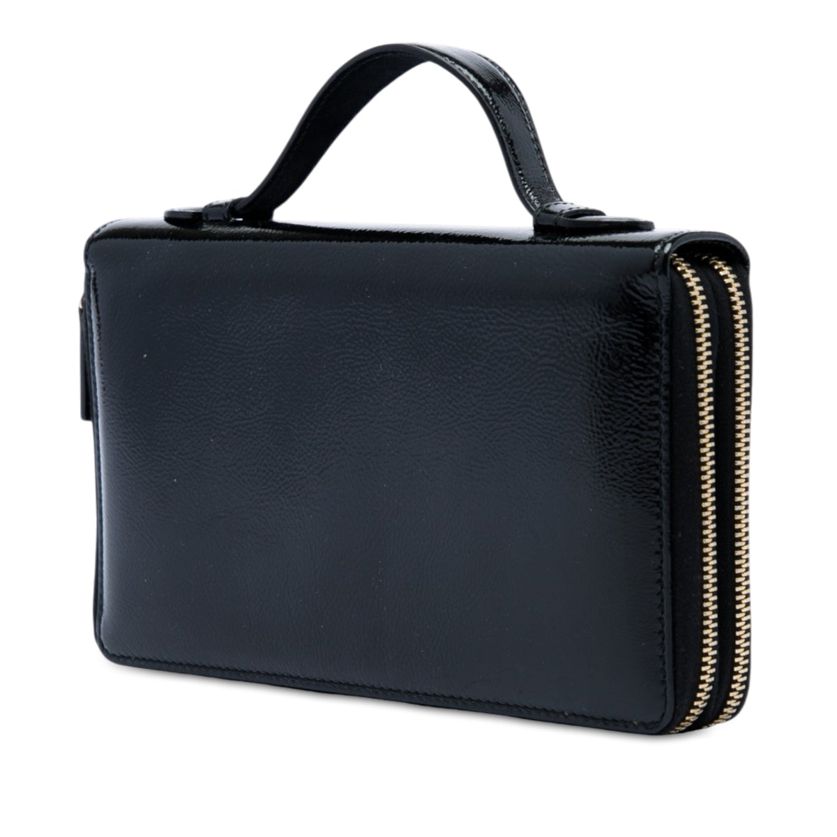 Gucci Patent Soho Travel Document Case
