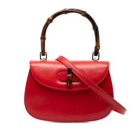 Gucci Small Calfskin Bamboo Night