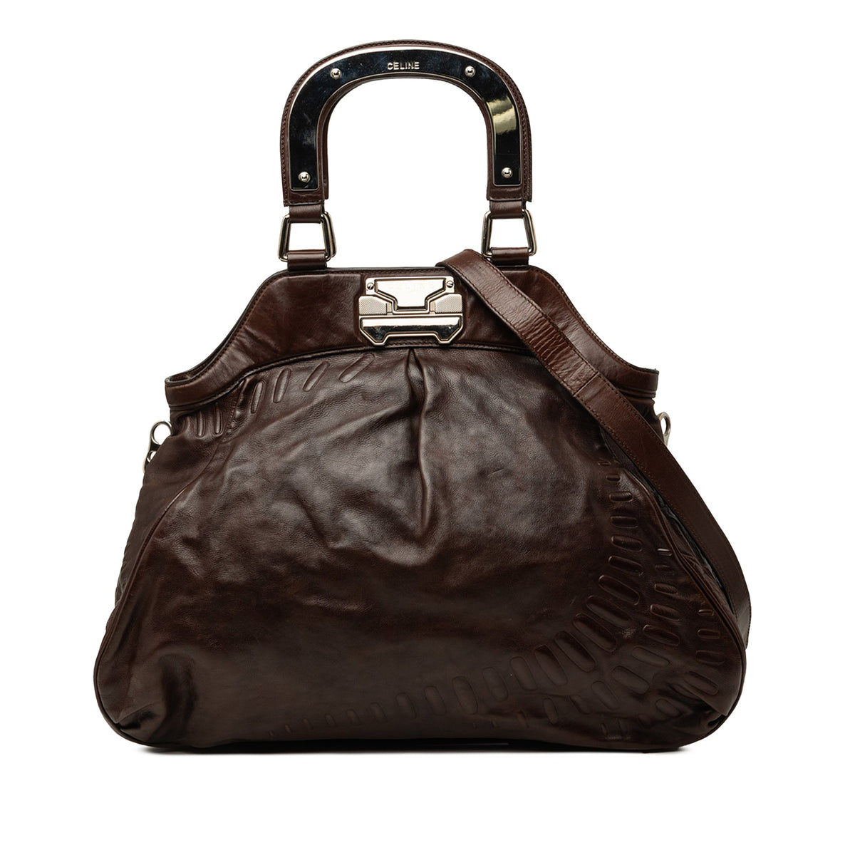 Celine Leather Anita Satchel