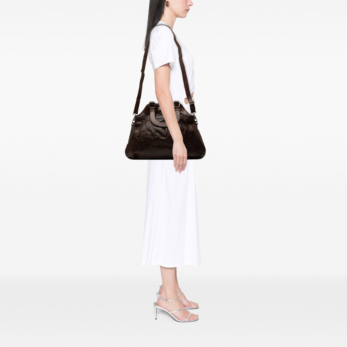 Celine Leather Anita Satchel
