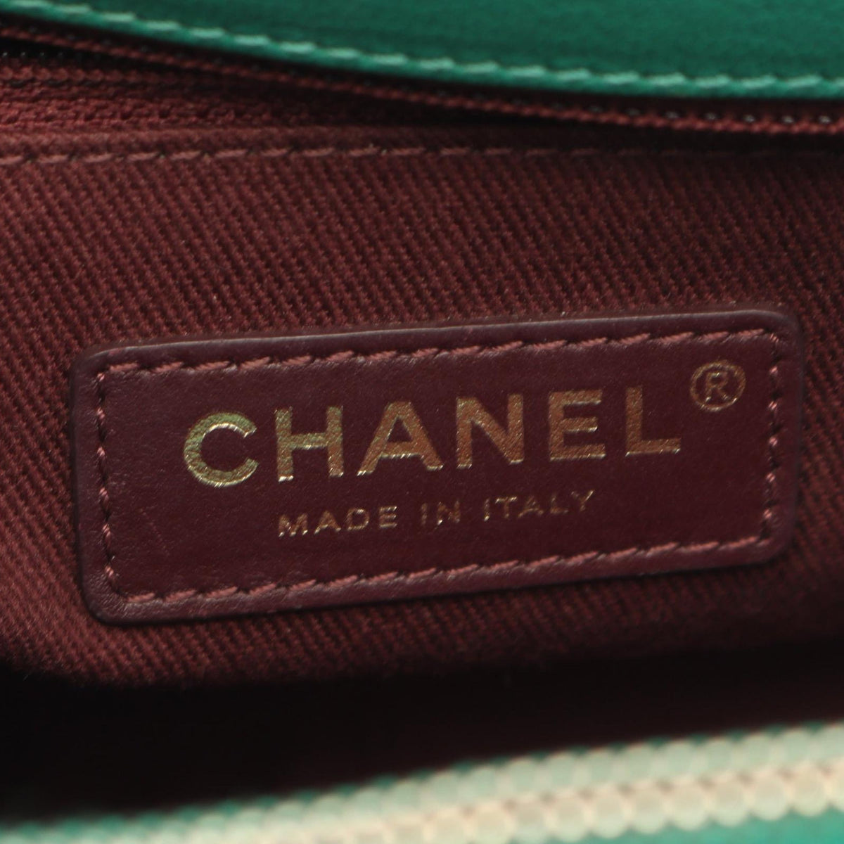 Chanel Medium Shiny Calfskin and Quilted Goatskin Coco Curve Flap