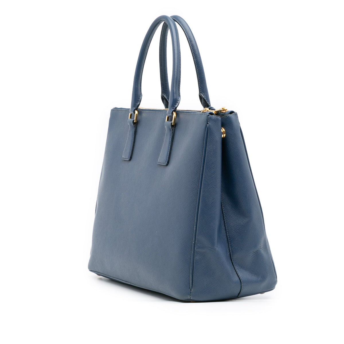 Prada Large Saffiano Lux Galleria Double Zip Tote