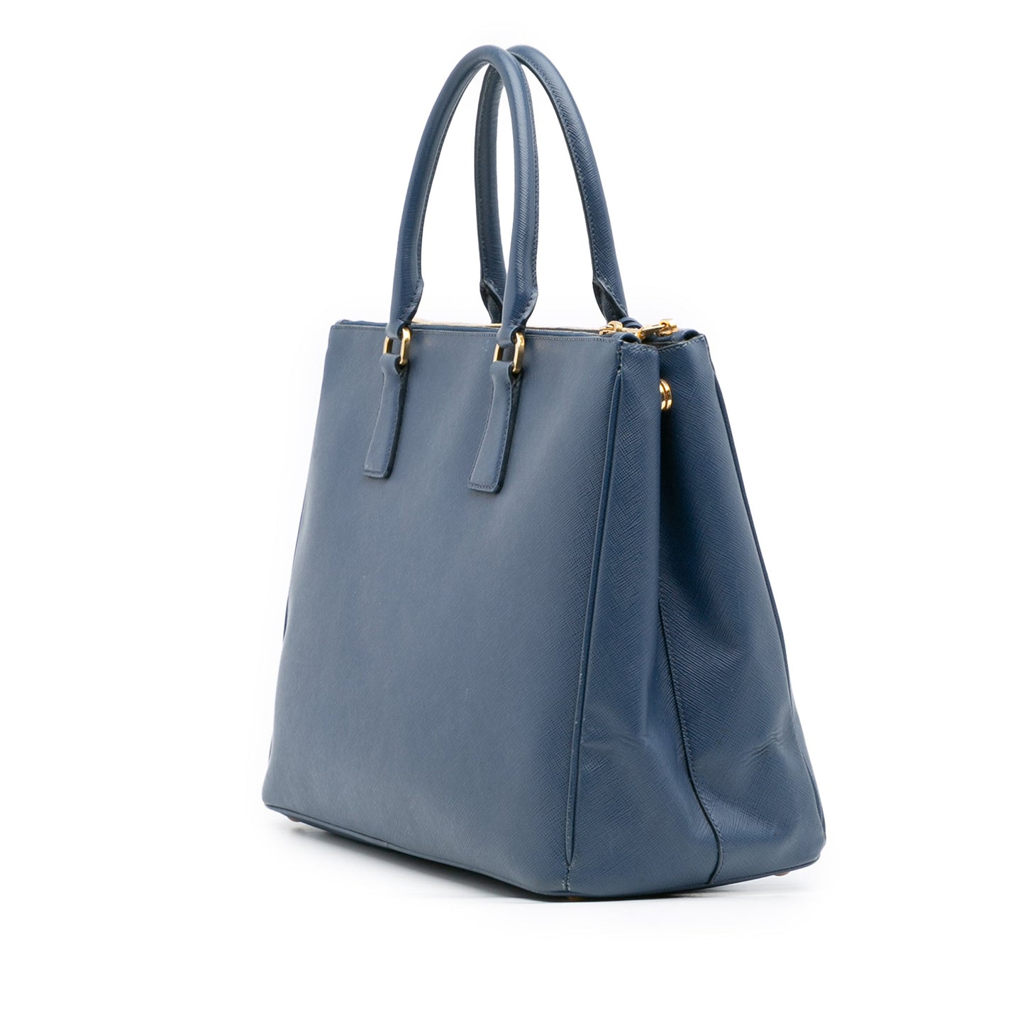 Prada Large Saffiano Lux Galleria Double Zip Tote