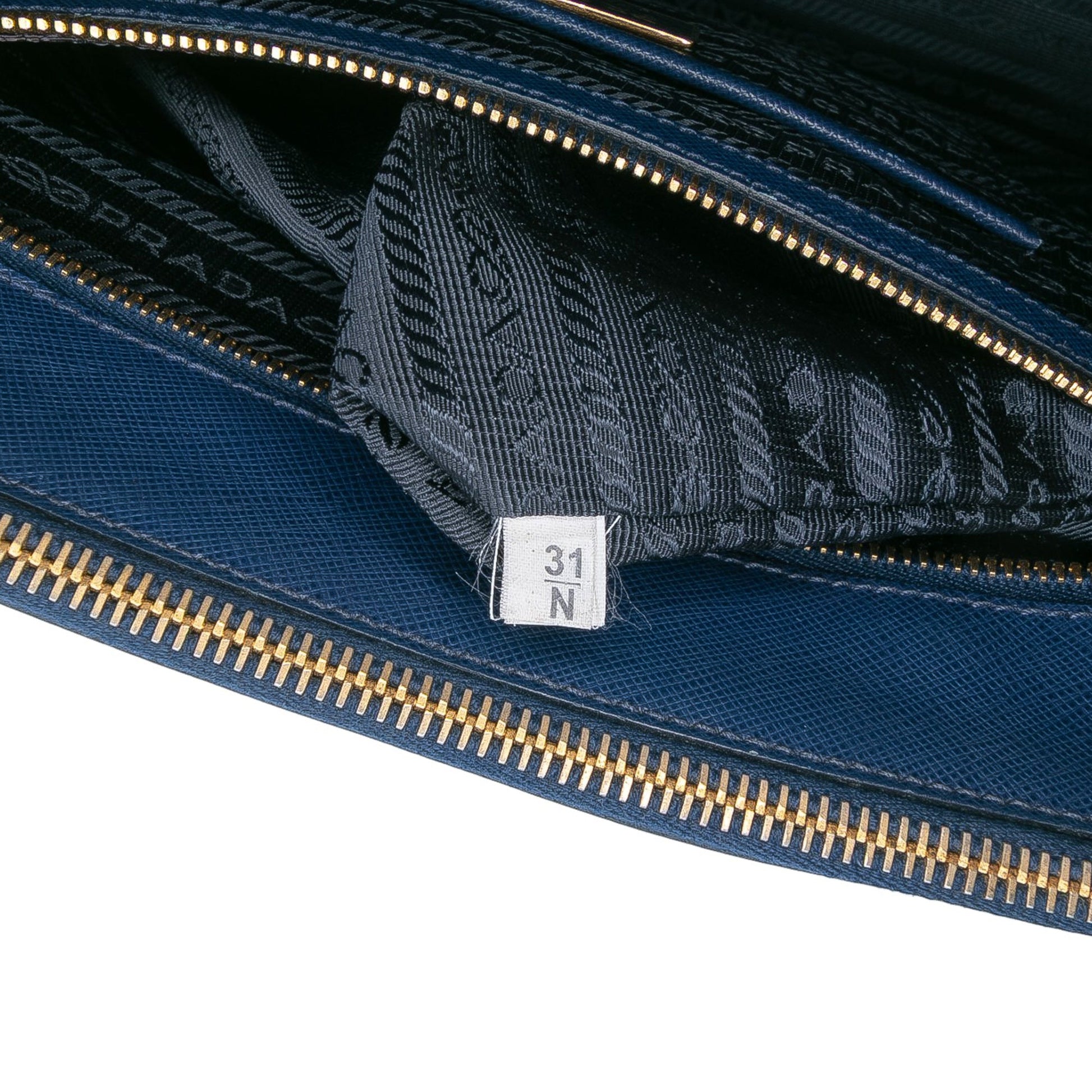 Prada Large Saffiano Lux Galleria Double Zip Tote
