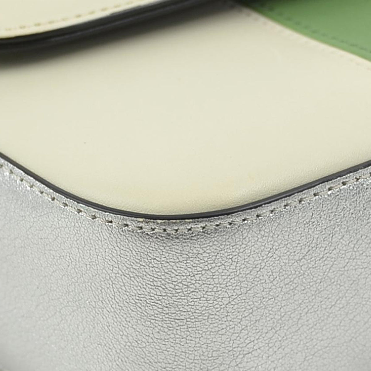 Gucci Small Multicolor Calfskin Senna Petite GG Top Handle Bag
