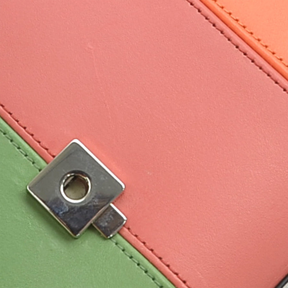 Gucci Small Multicolor Calfskin Senna Petite GG Top Handle Bag