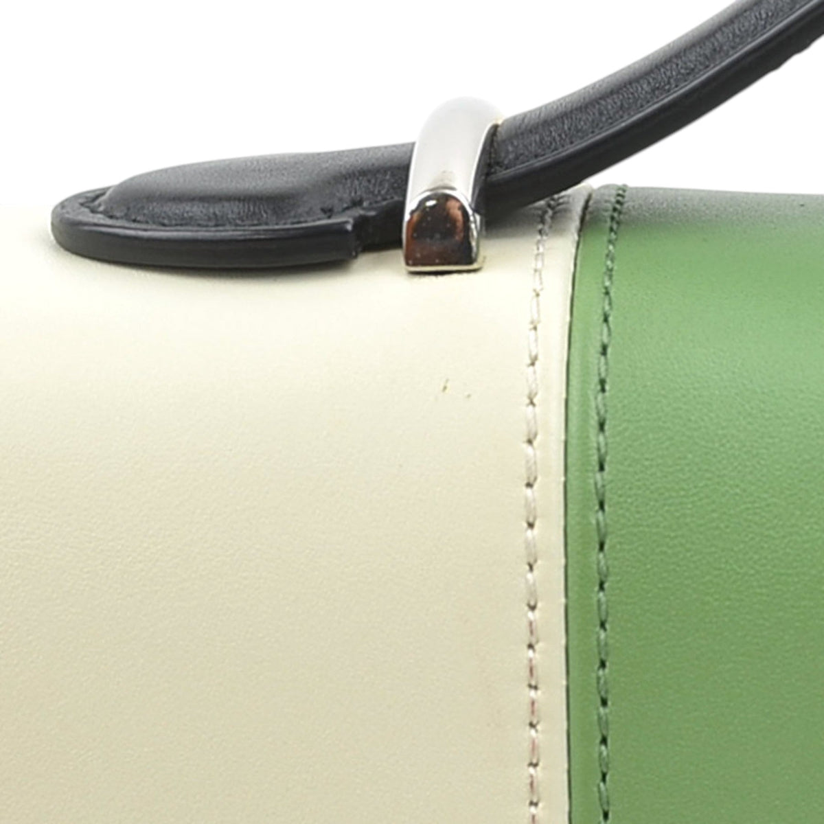 Gucci Small Multicolor Calfskin Senna Petite GG Top Handle Bag