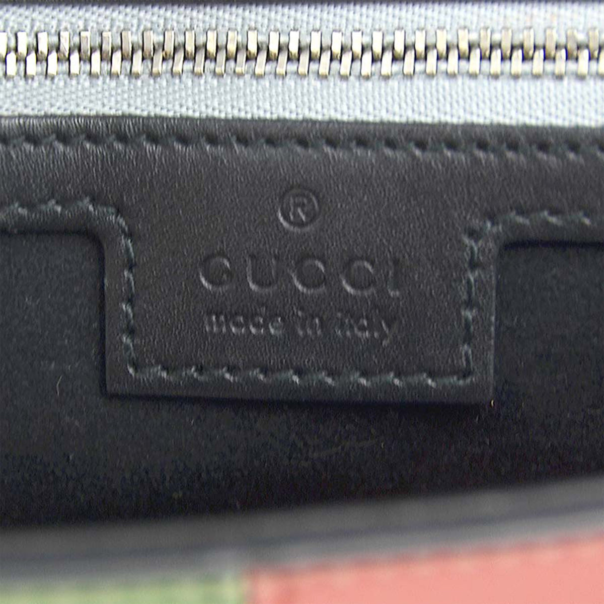 Gucci Small Multicolor Calfskin Senna Petite GG Top Handle Bag