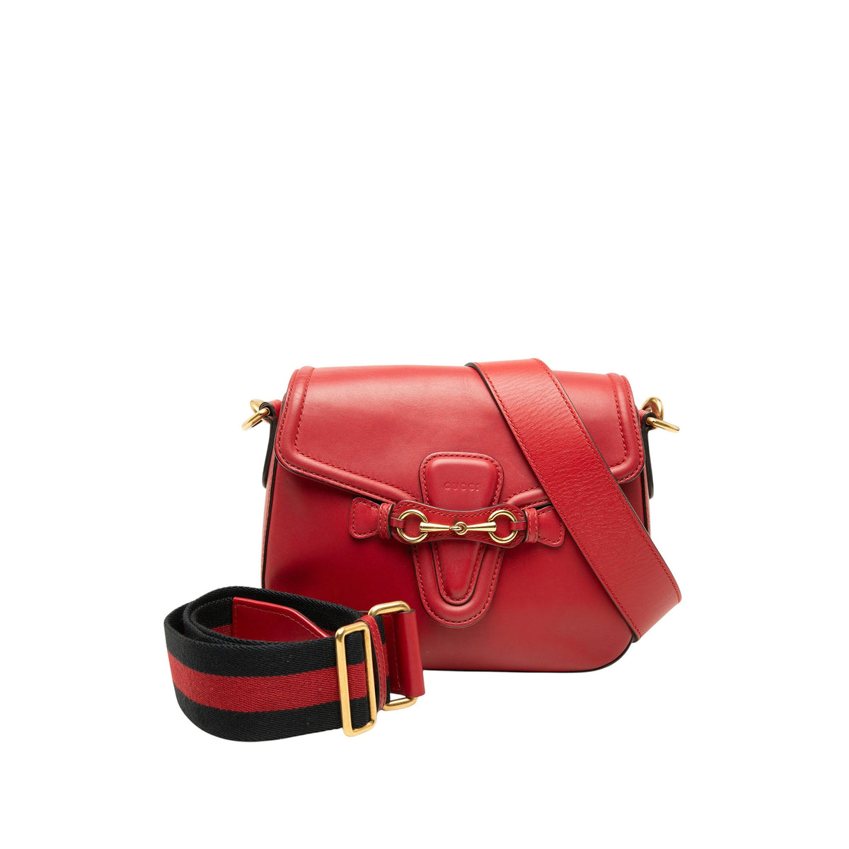 Gucci Medium Calfskin Lady Web Crossbody