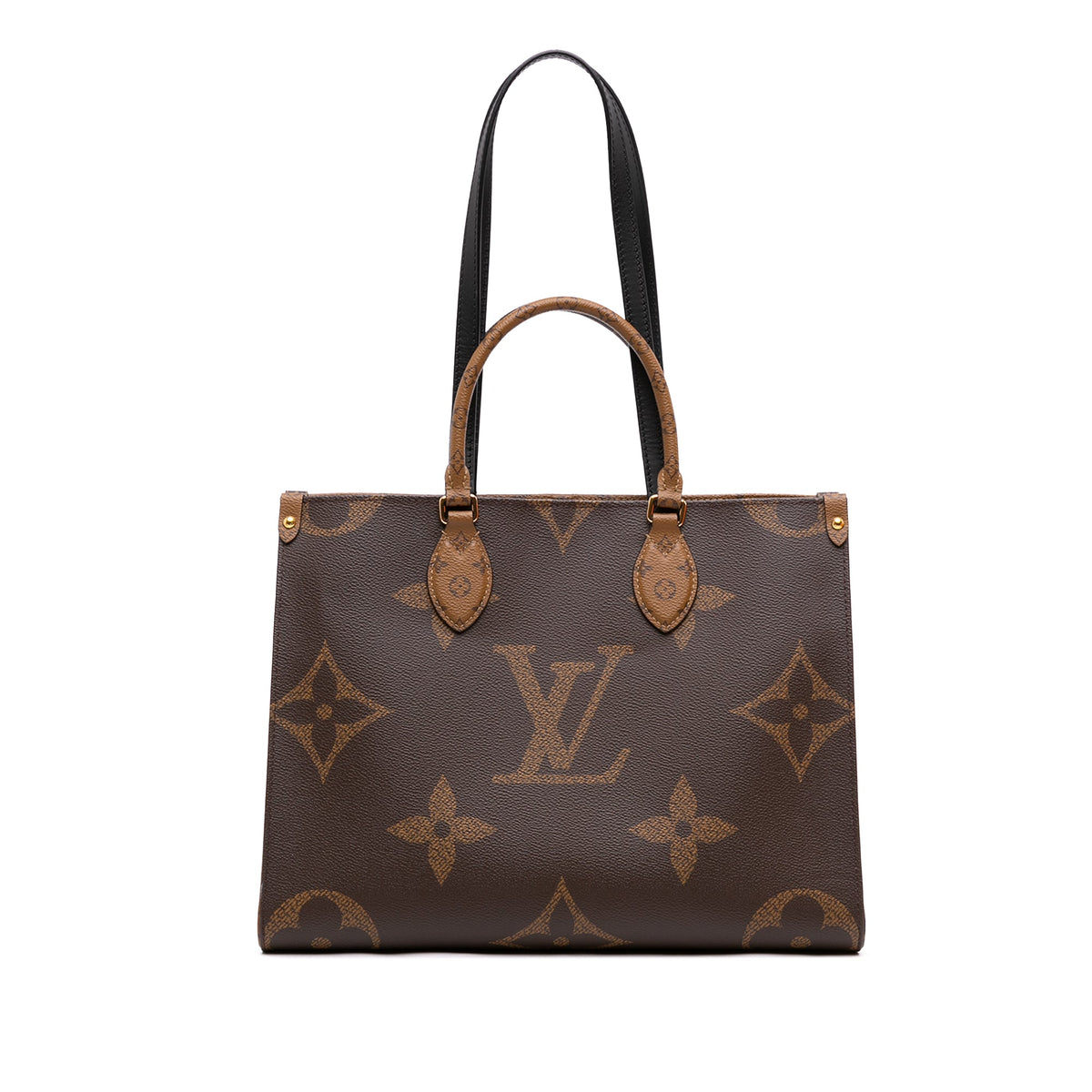 Louis Vuitton Monogram Reverse Giant OnTheGo MM — Brown