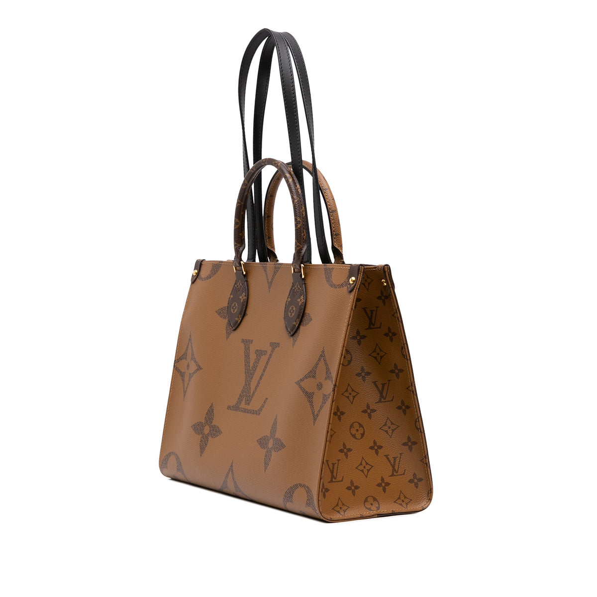 Louis Vuitton Monogram Reverse Giant OnTheGo MM — Brown