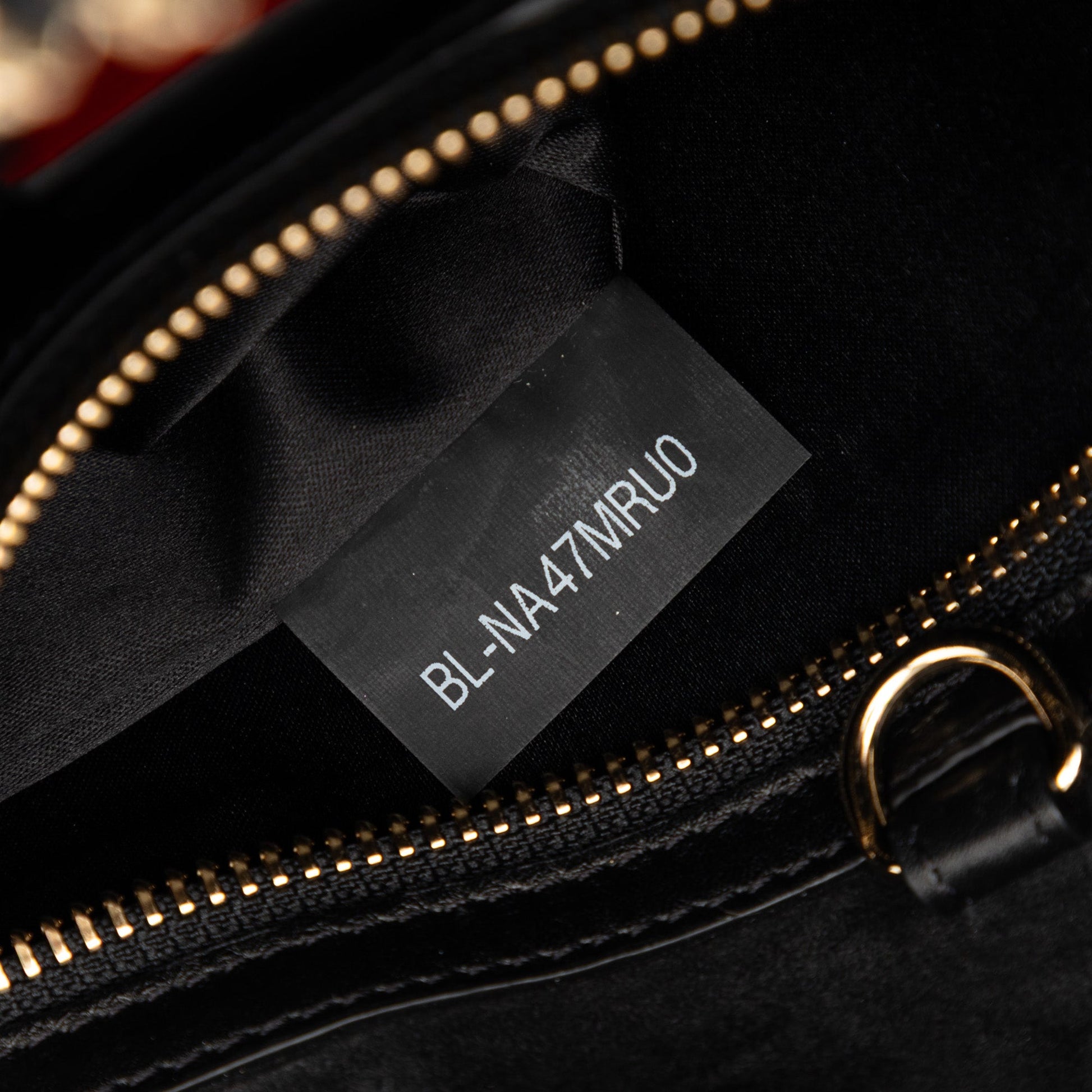 Valentino Leather Demilune Whipstitch Satchel