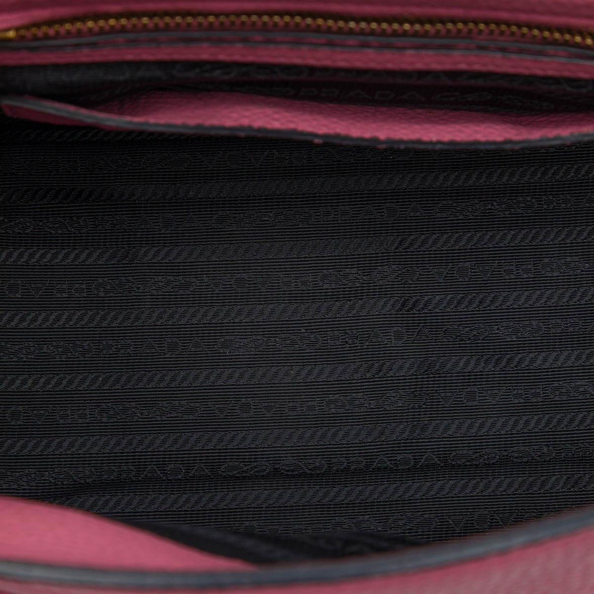 Prada Vitello Daino Soundlock Satchel